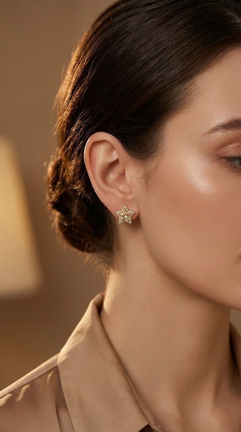 Orecchini in acciaio inossidabile 124AQ518