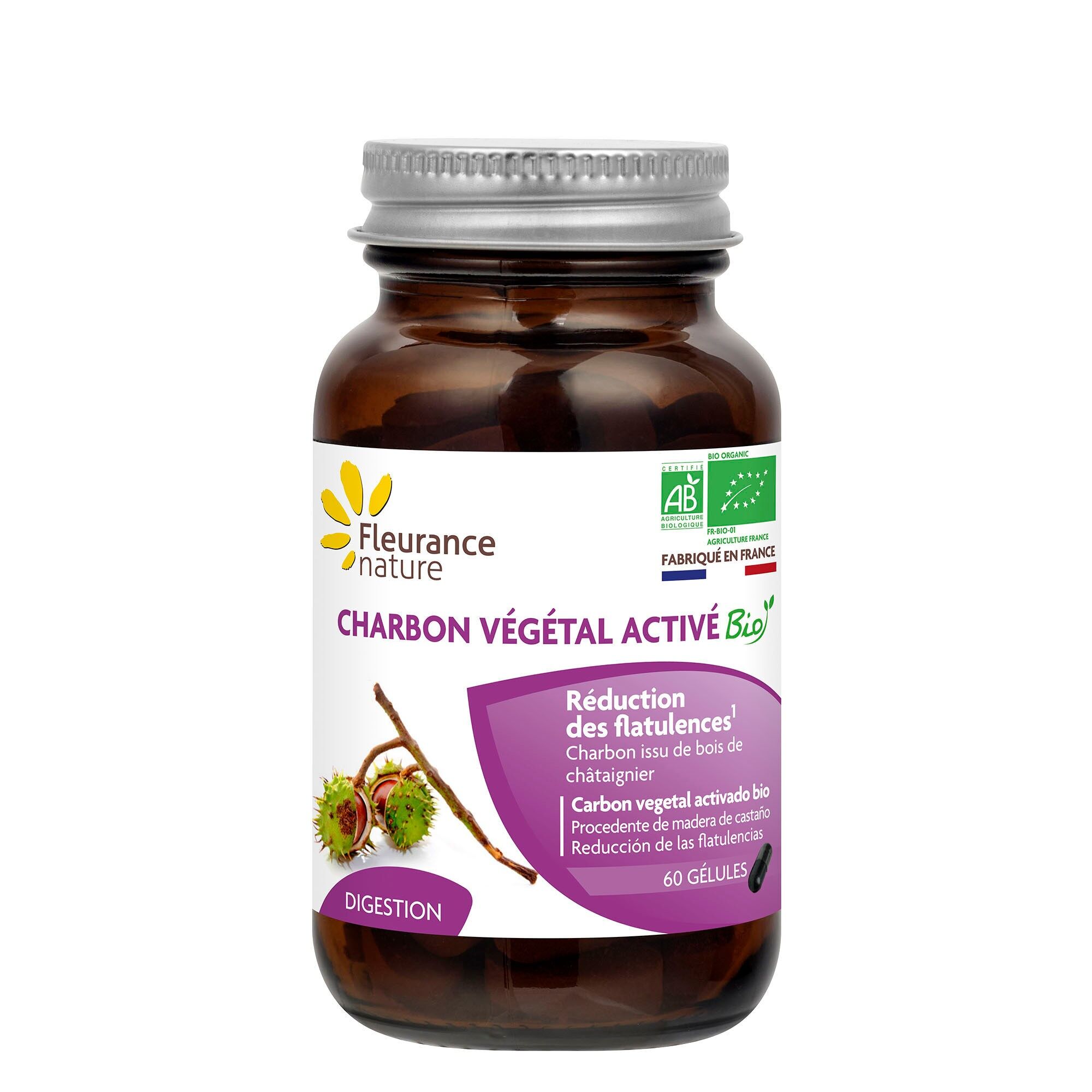 CARBONE VEGETALE ATTIVO BIOLOGICO