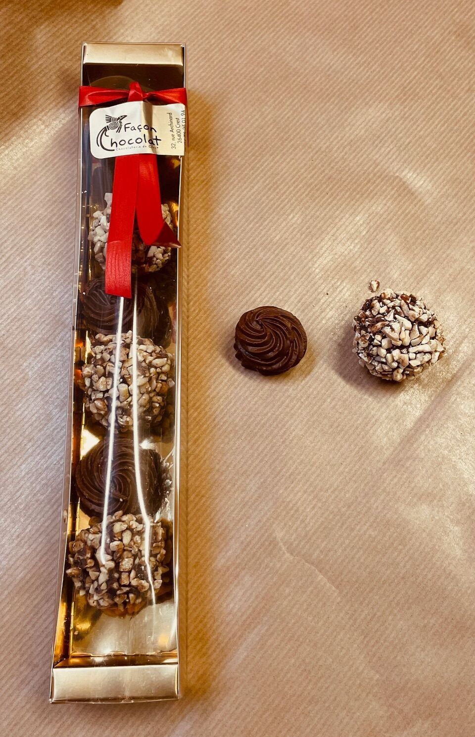 Gourmet Assortment of Organic and Vegan Praline - 90g