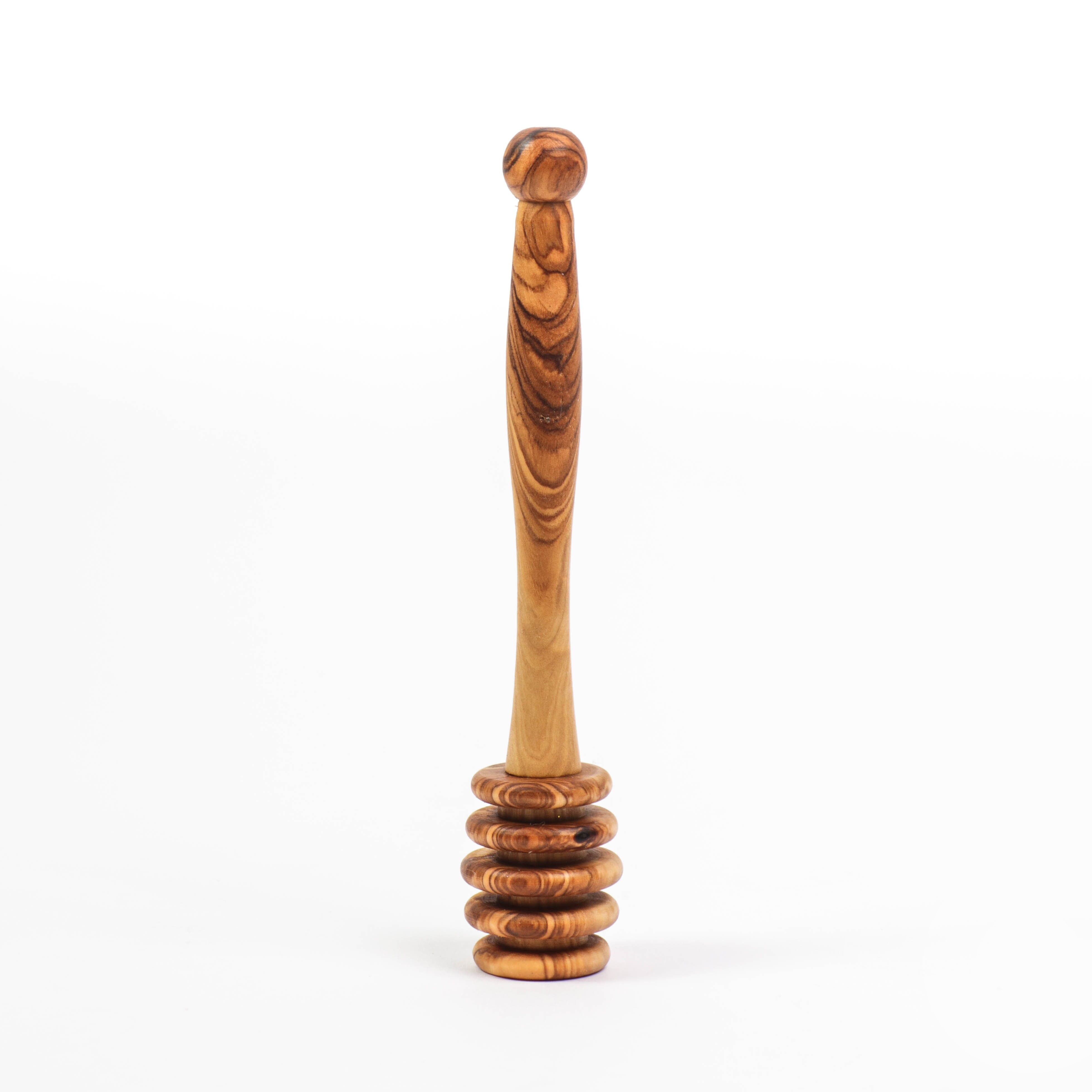 Cuillère à miel artisanale en bois d'olivier | Rustikales Werkzeug, um meine Gesundheit zu verbessern