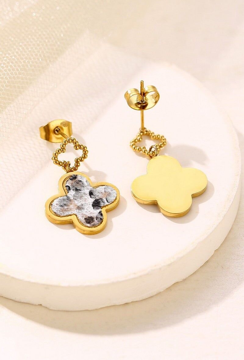 Orecchino a perno in acciaio inossidabile Yakout