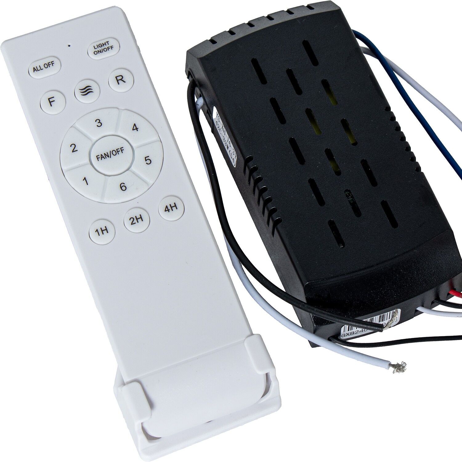 Fernbedienung und Empfänger 04640, 04641, 04642, 04643 4x14x2cm und 5,5x11x2,8cm ST2322