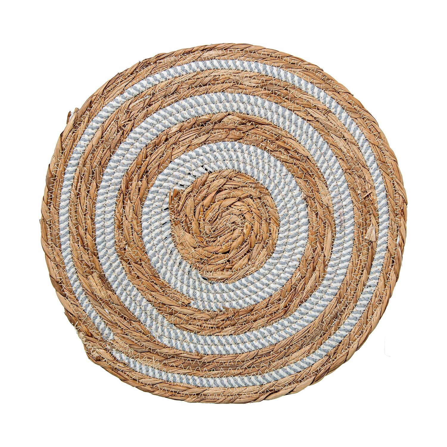 Platzset aus Naturweide, weiß, 35 cm, ST3805