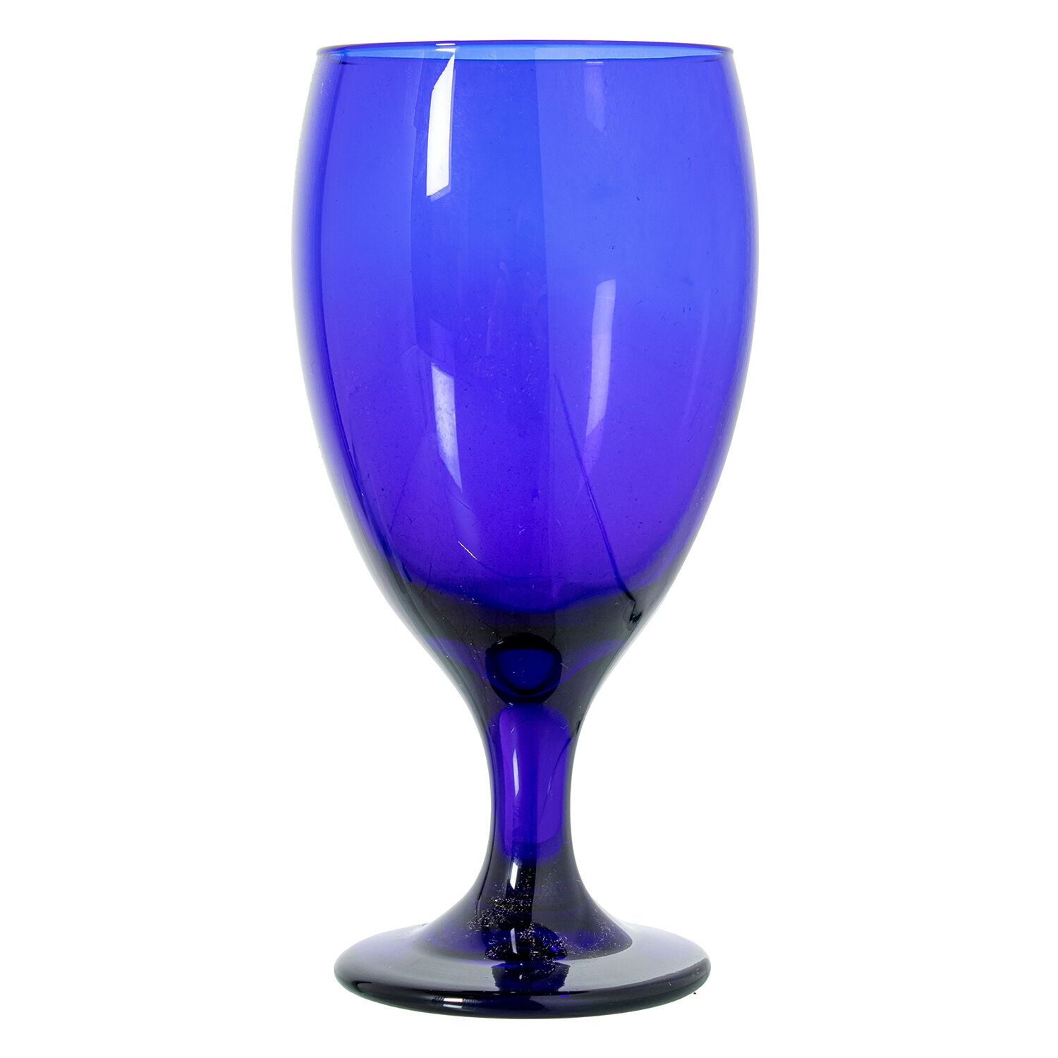 Set 12 copas libbey cristal azul cobalto  ST10054