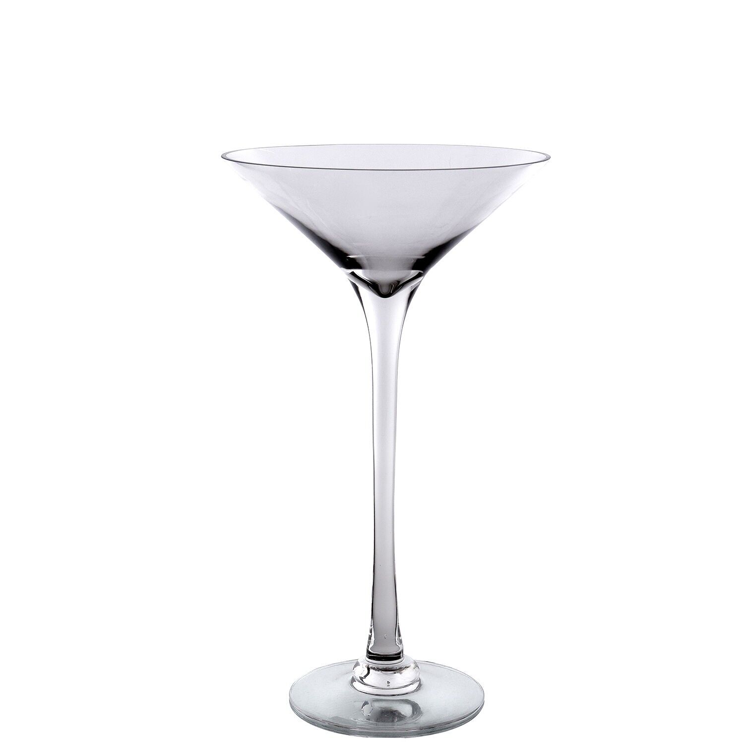 Klarglasvase mit Ständer 15x40cm ST10222