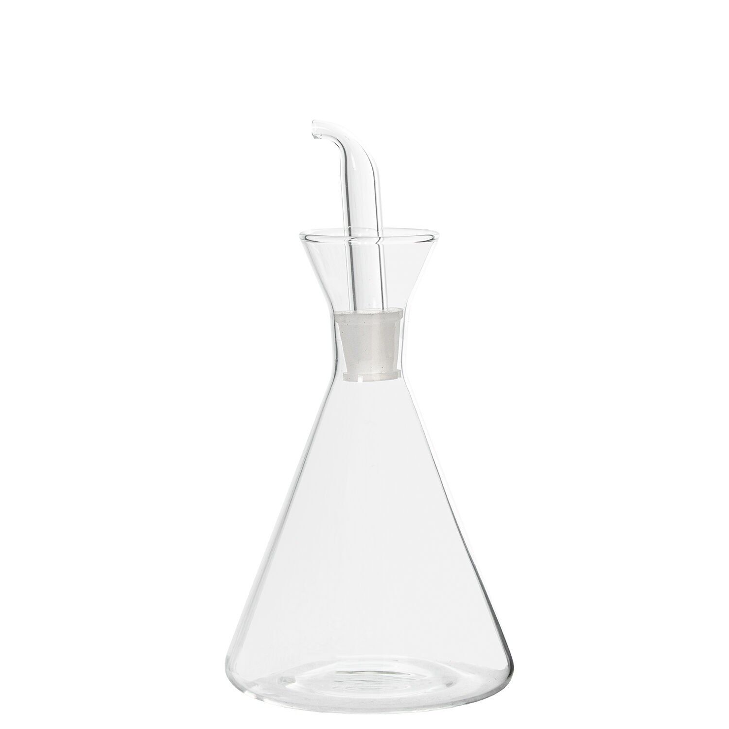 Aceitera cristal borosilicato250ml antigoteo 9x18cm 250ml ST10583