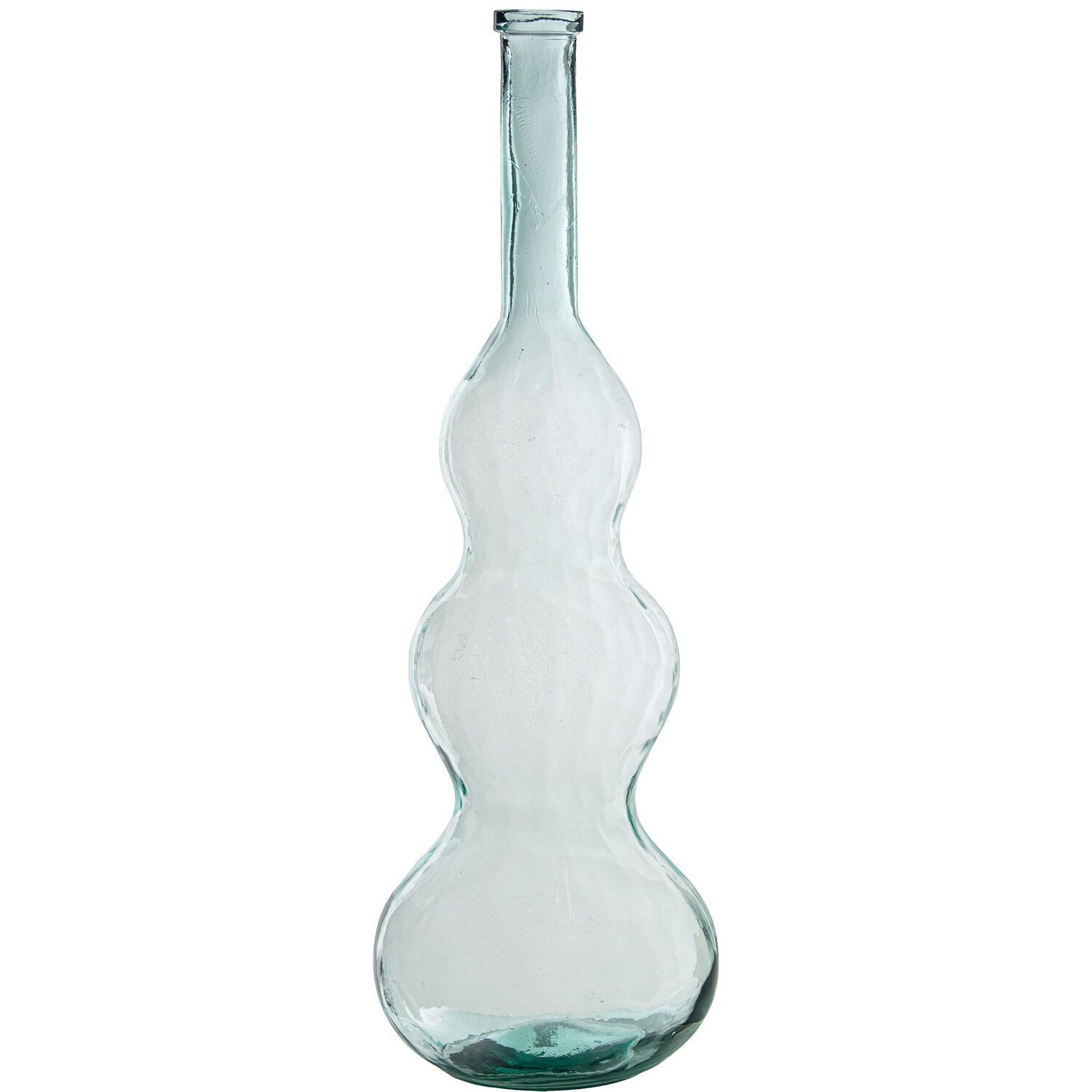 Vase aus Recyclingglas, 100 cm, transparent, 35 x 100 cm, ST11118