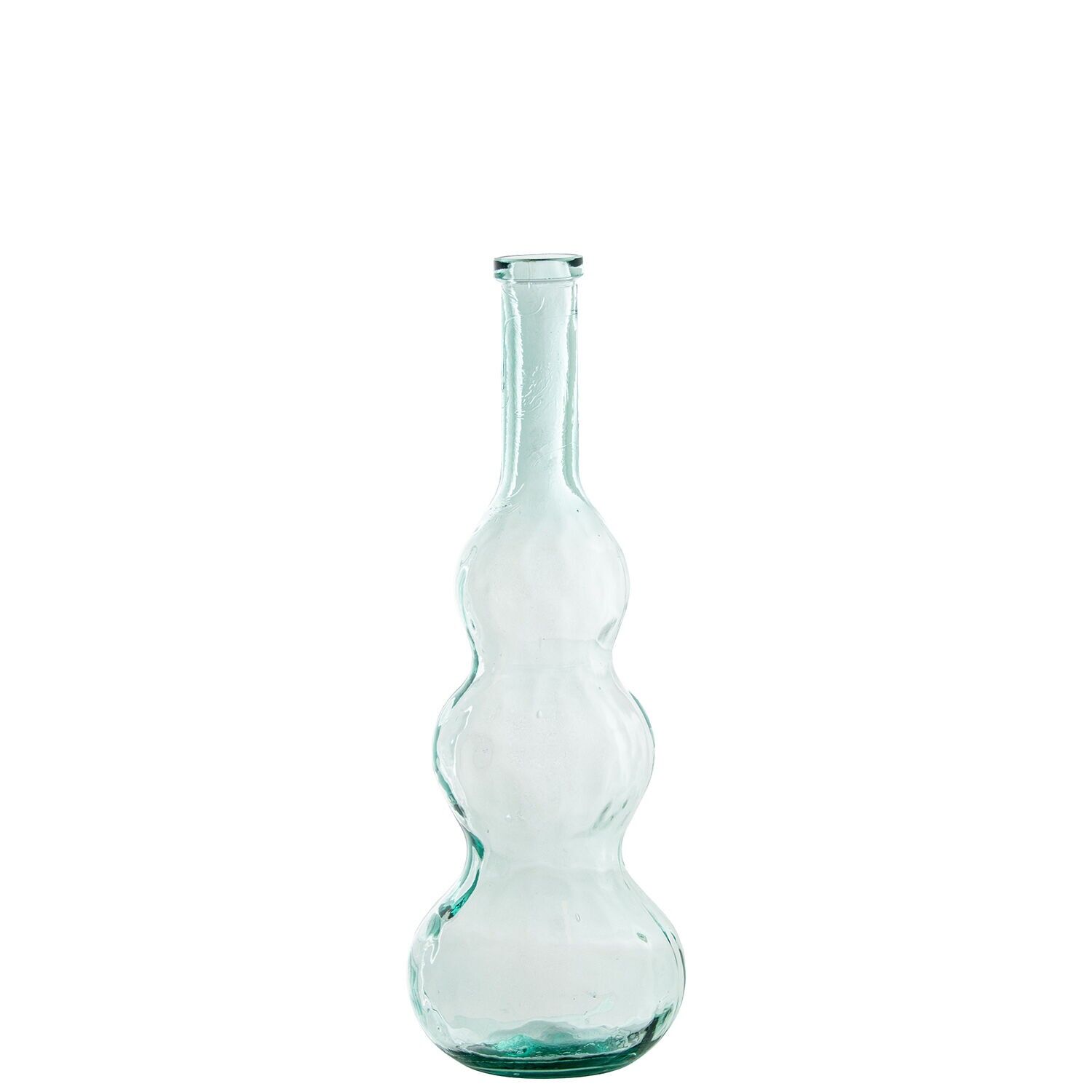 Vase aus Recyclingglas, 75 cm, transparent, 28 x 75 cm, ST11119