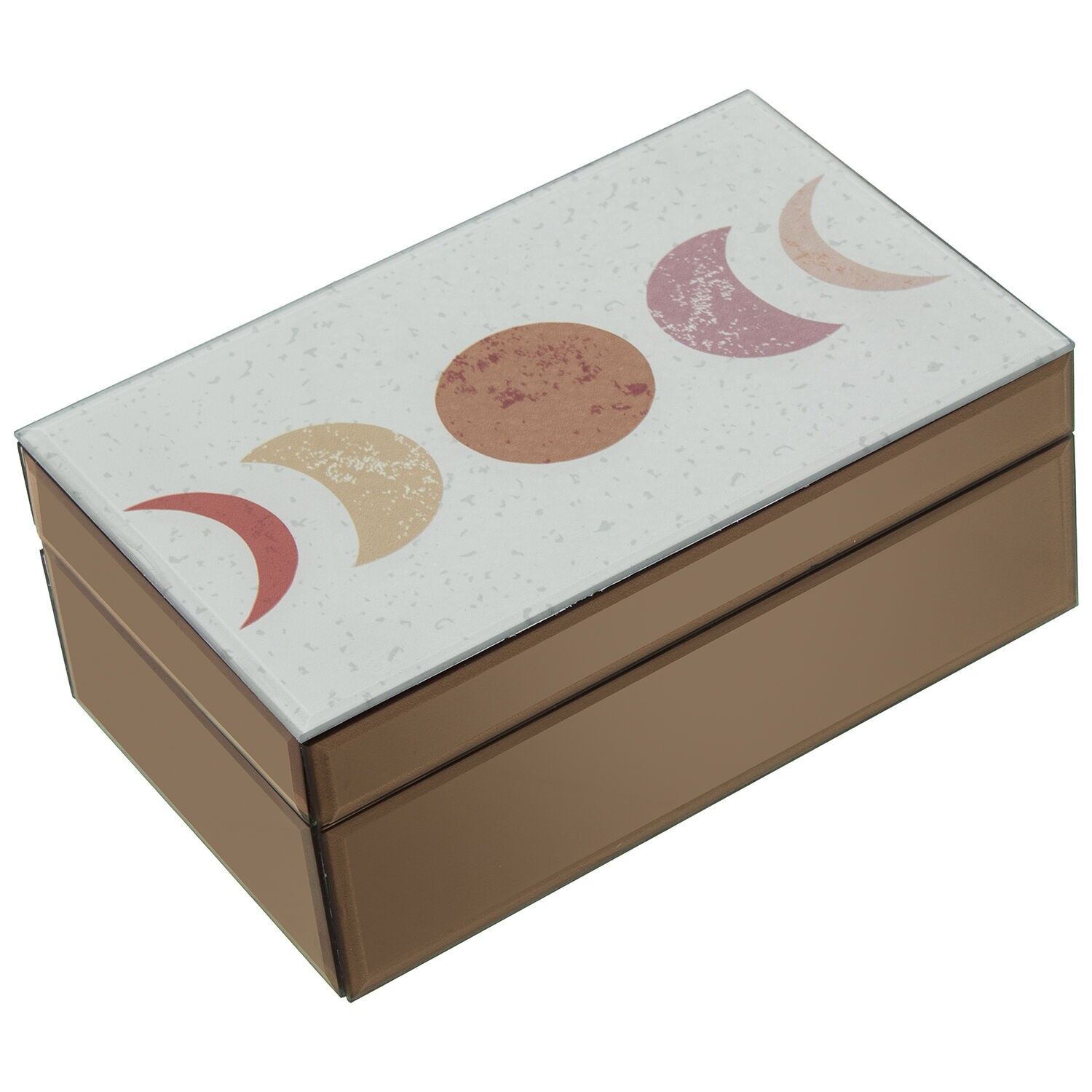 Schmuckkästchen aus Mondkristall, 21 x 13 x 8,5 cm, ST12602