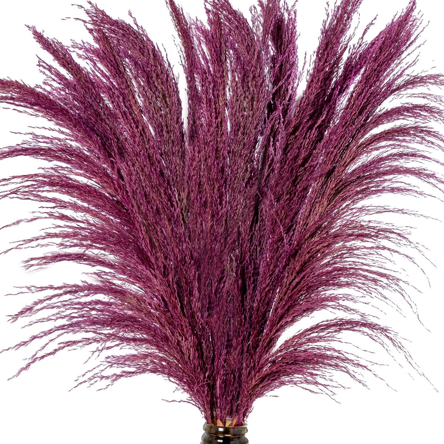 Natürlicher violetter Rohrzweig 110 cm ST26623