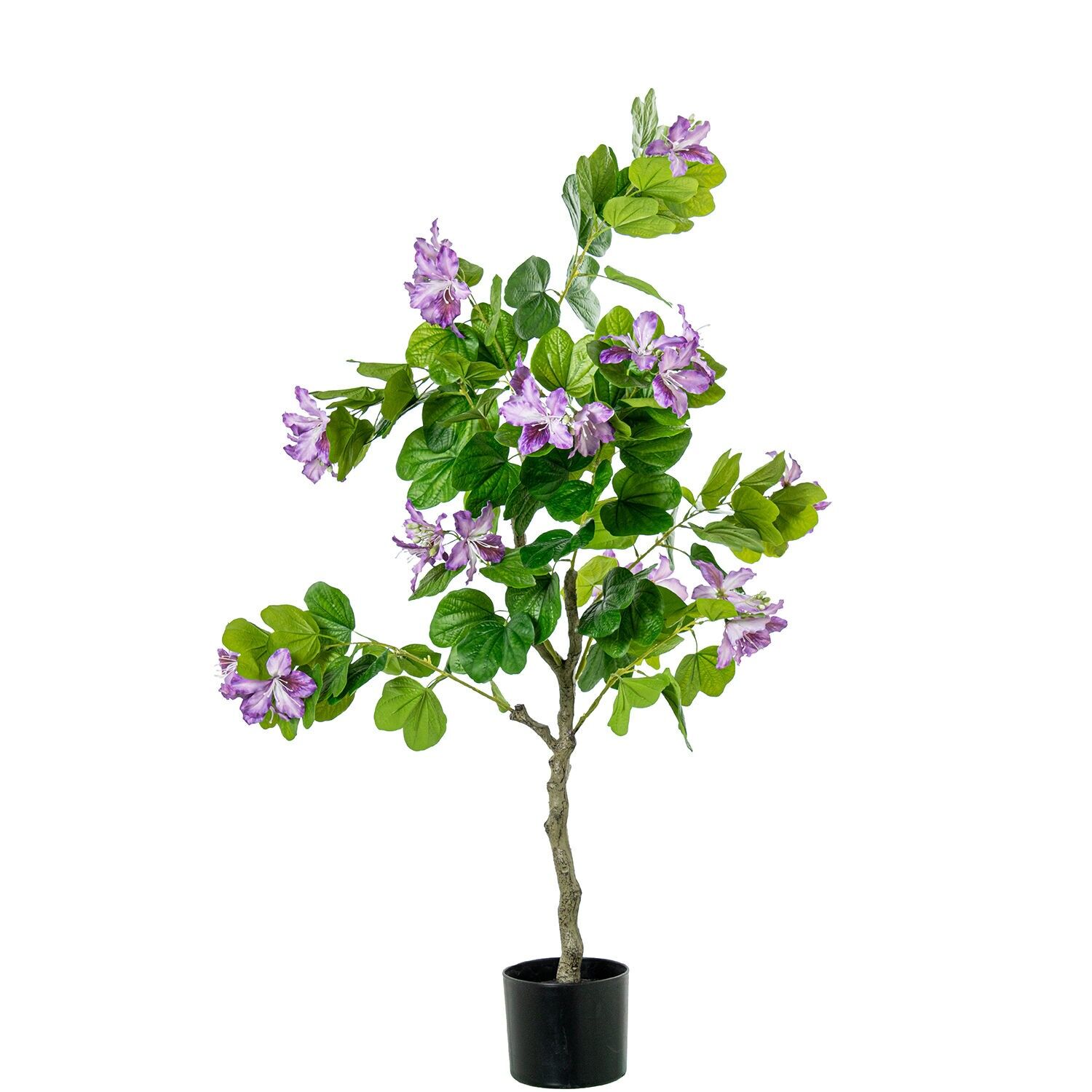 Künstlicher lila Orchideenbaum, 120 cm, 5 Sträuße à 120 cm, ST26697