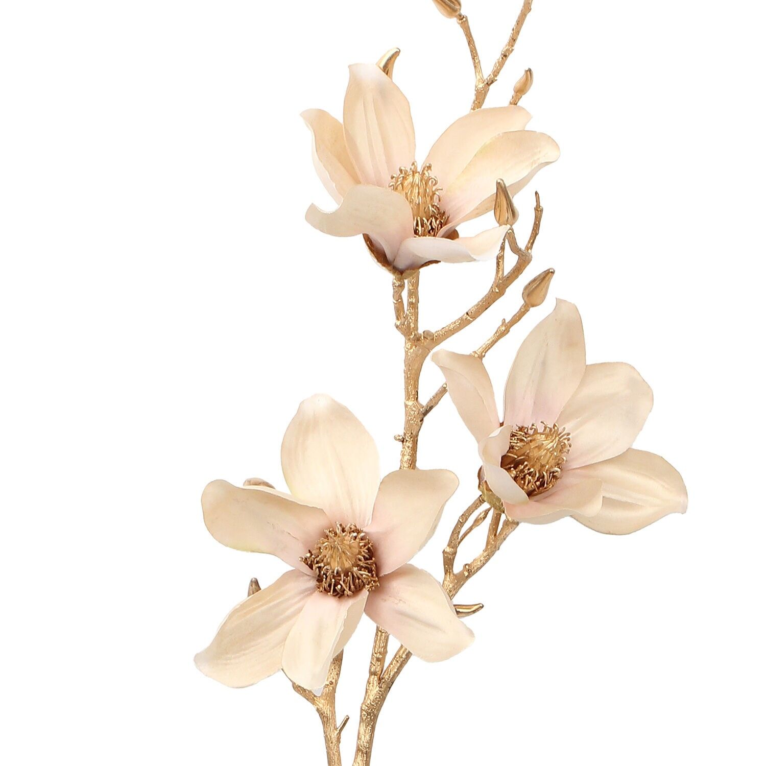 Goldener Zweig mit rosa Blüten 91 cm ST27066