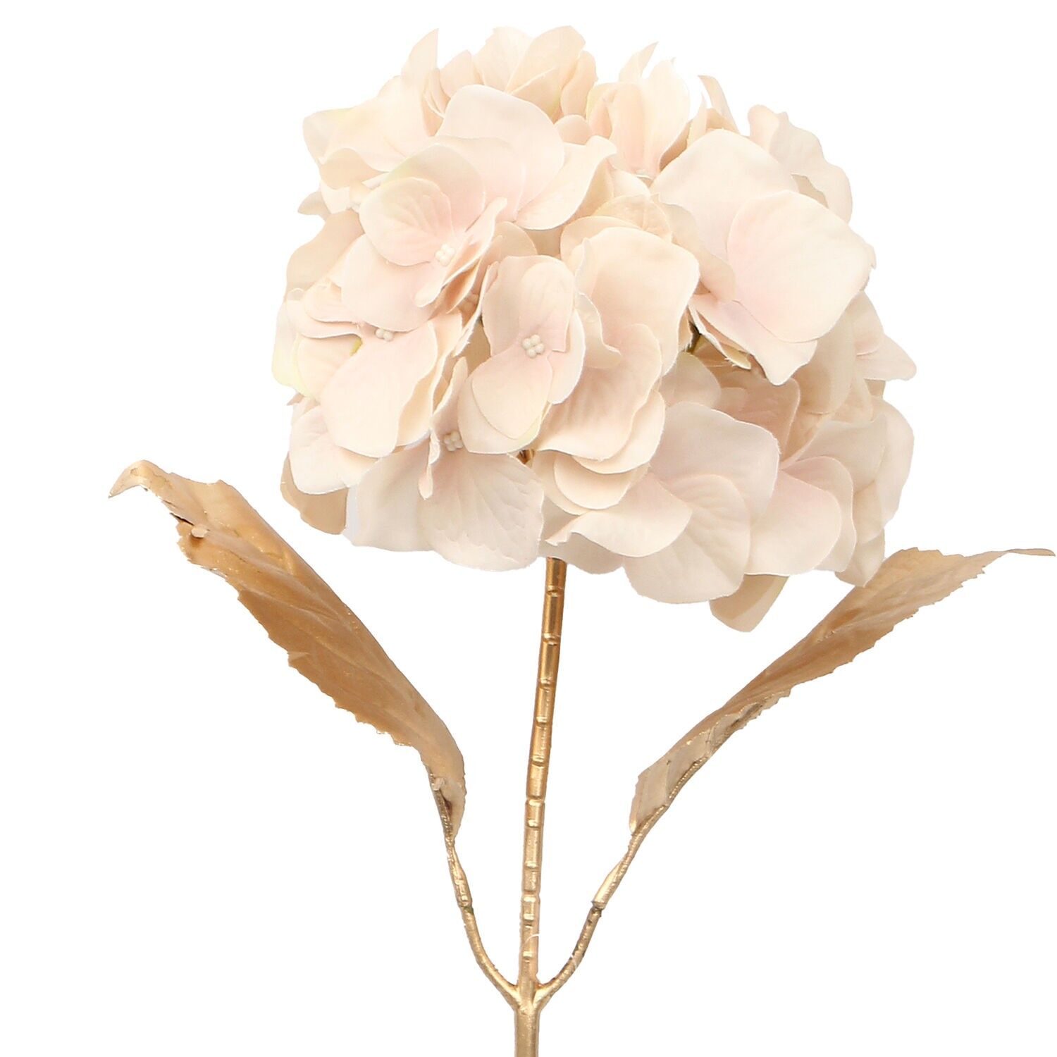 Rosa Blume mit goldenem Stiel, 66 cm, ST27097