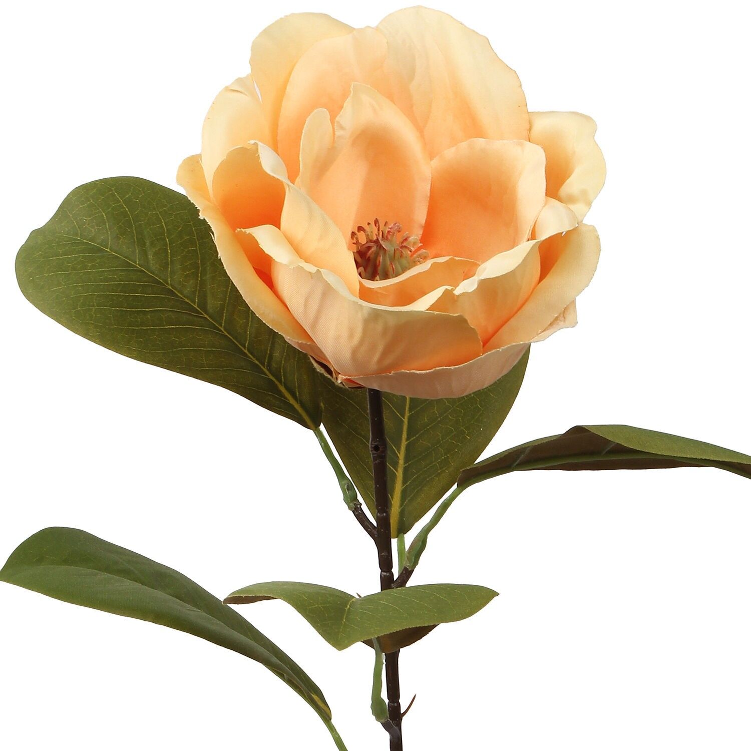 Gelbe Blume mit natürlichem Stiel, 70 cm, ST27108