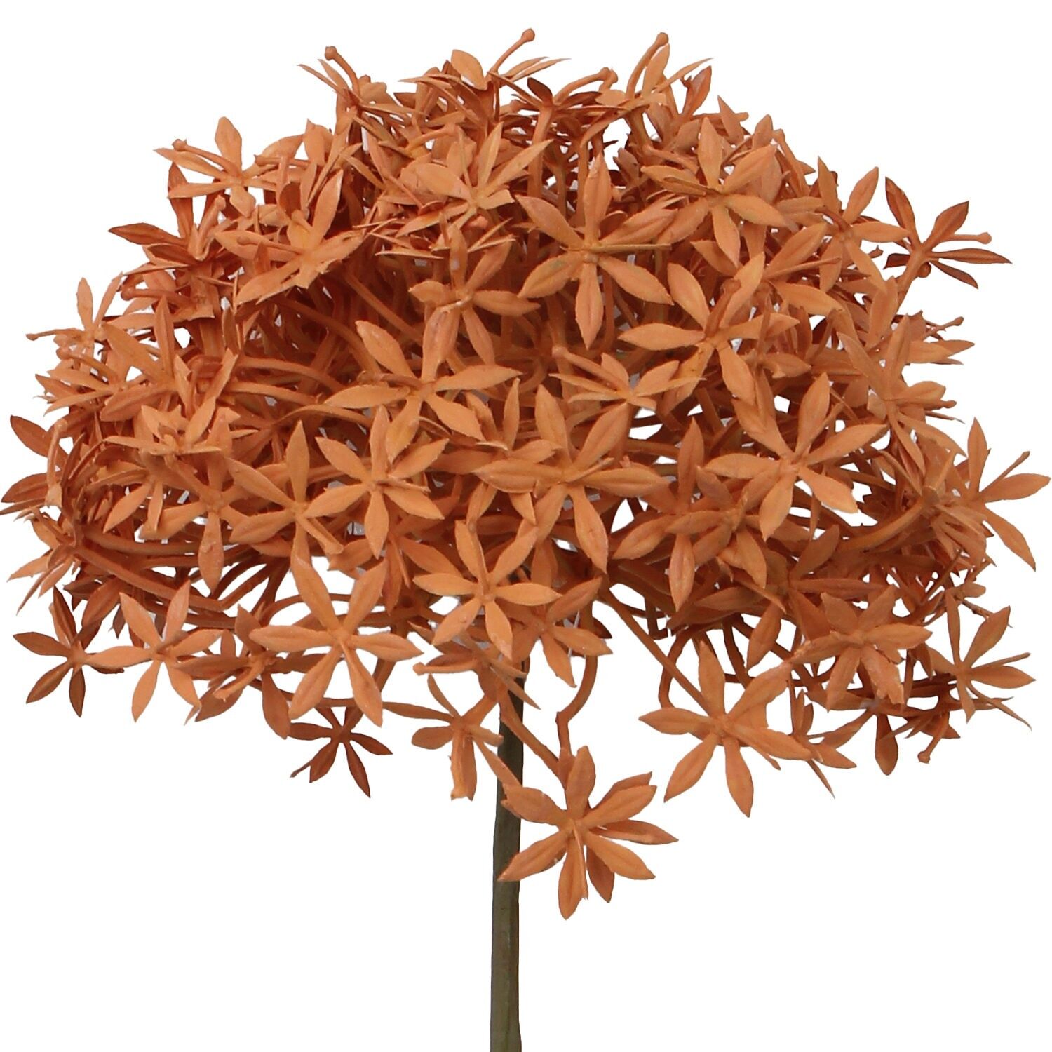 Rosa Blume mit Naturstiel, 63 cm, ST27128