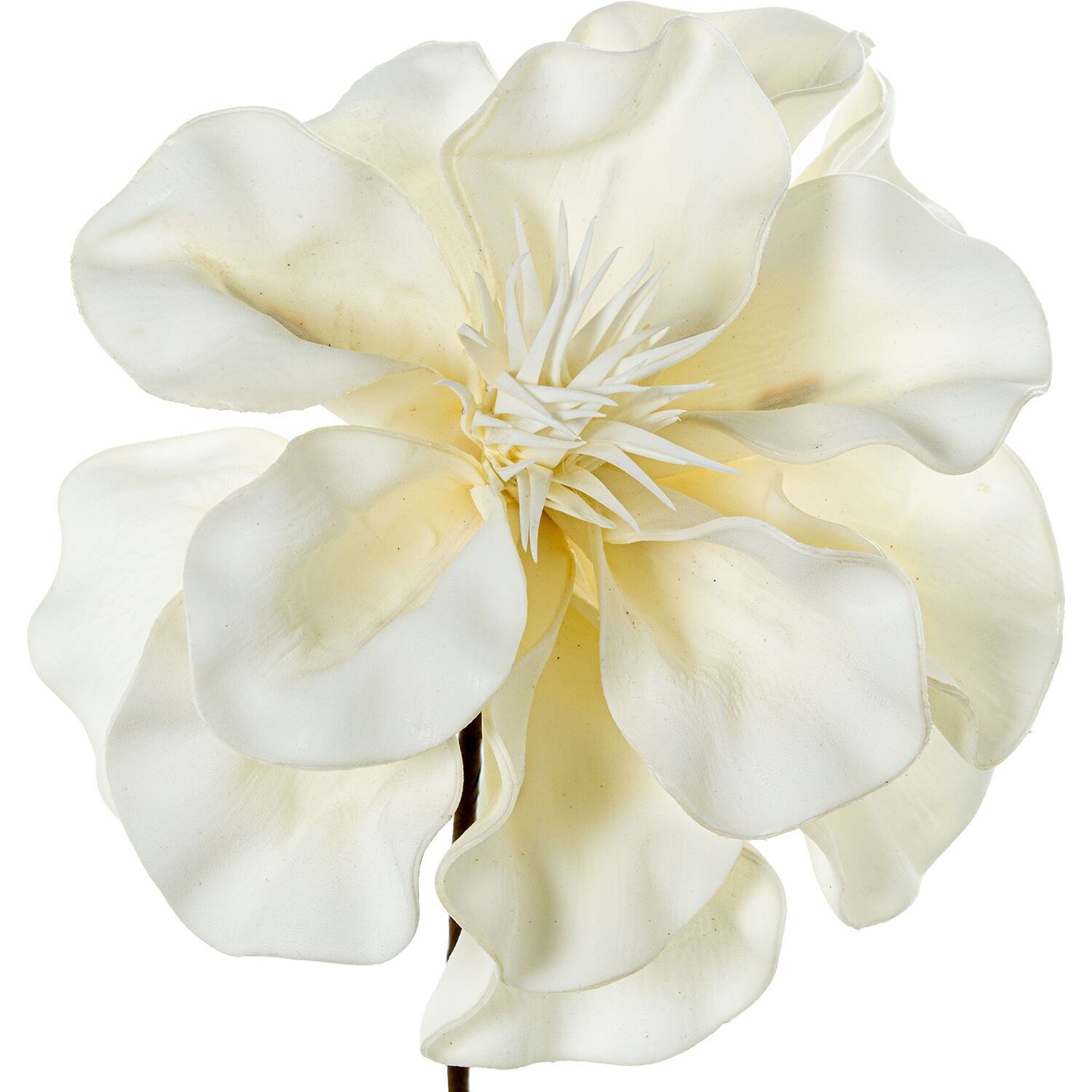 Künstliche weiße Blume aus EVA-Schaum und Papier, 23 x 60 cm ST27355