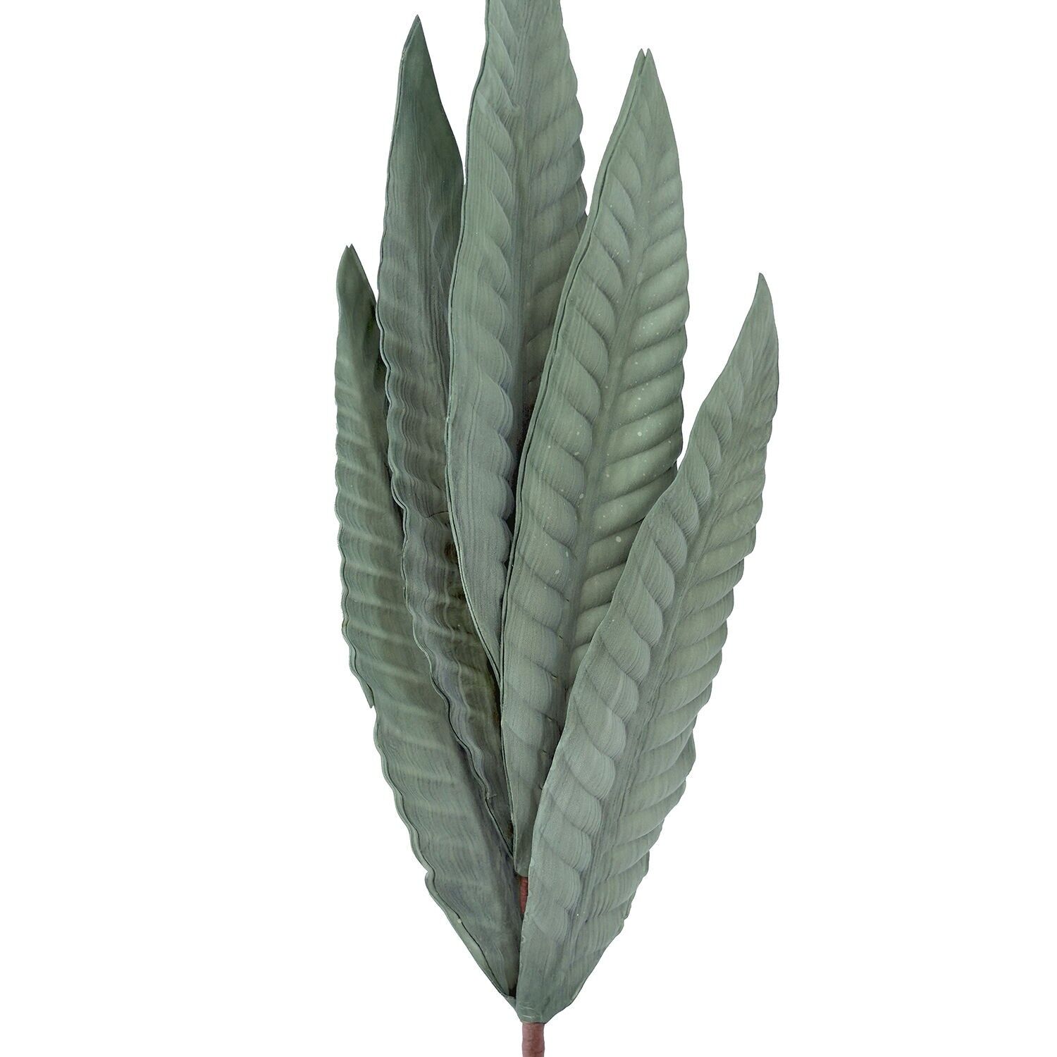 Künstlicher grüner Blattzweig aus EVA-Schaum und Papier, 80 cm ST27387