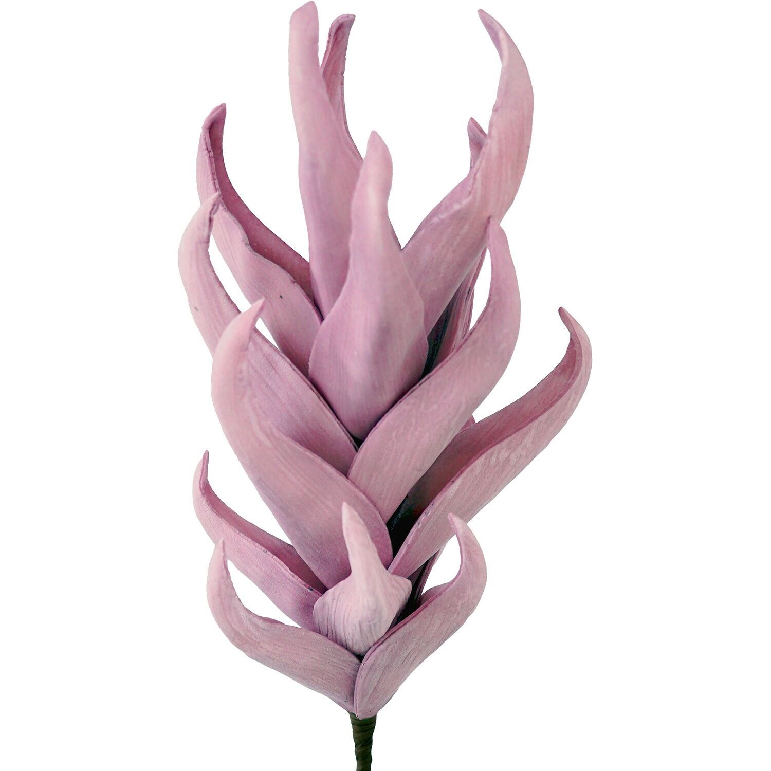 Künstlicher Veilchenzweig aus EVA-Schaum und Papier, 65 cm ST27400