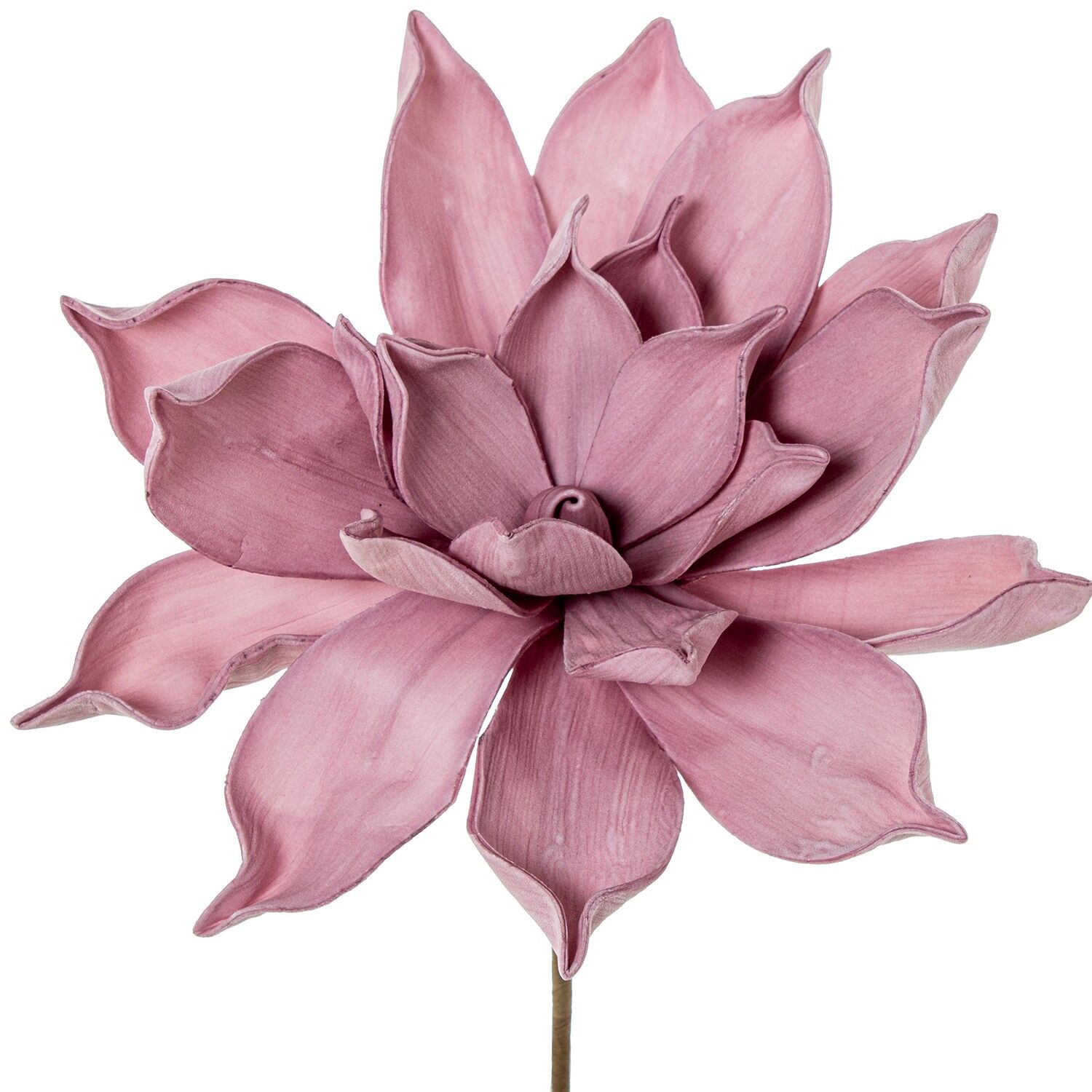 Künstliche violette Blume aus EVA-Schaum und Papier, 13 x 65 cm ST27405