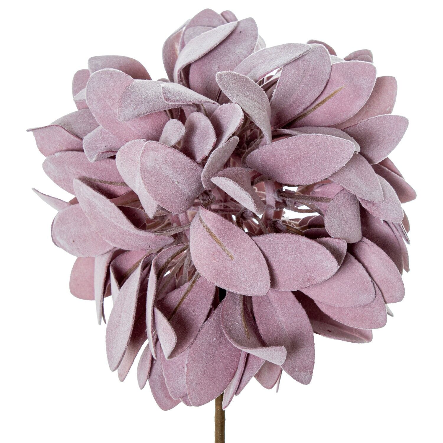 Künstliche violette Blume aus EVA-Schaum, Kunststoff und Papier, 65 cm ST27427