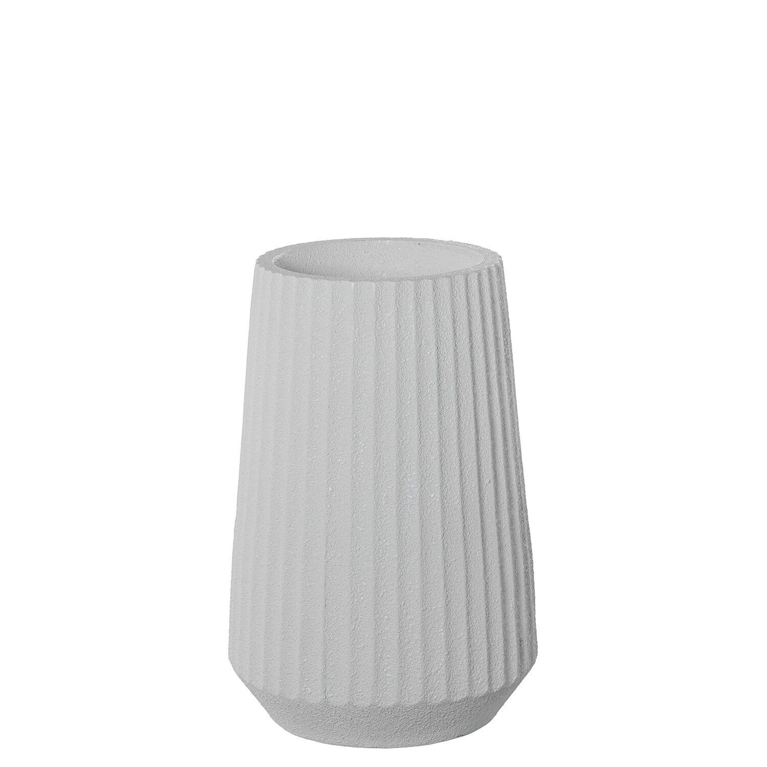 Pflanzgefäß aus weißem, granuliertem Harz, 40 x 60 cm, hohl: 11, 26 x 23 cm, ST50645