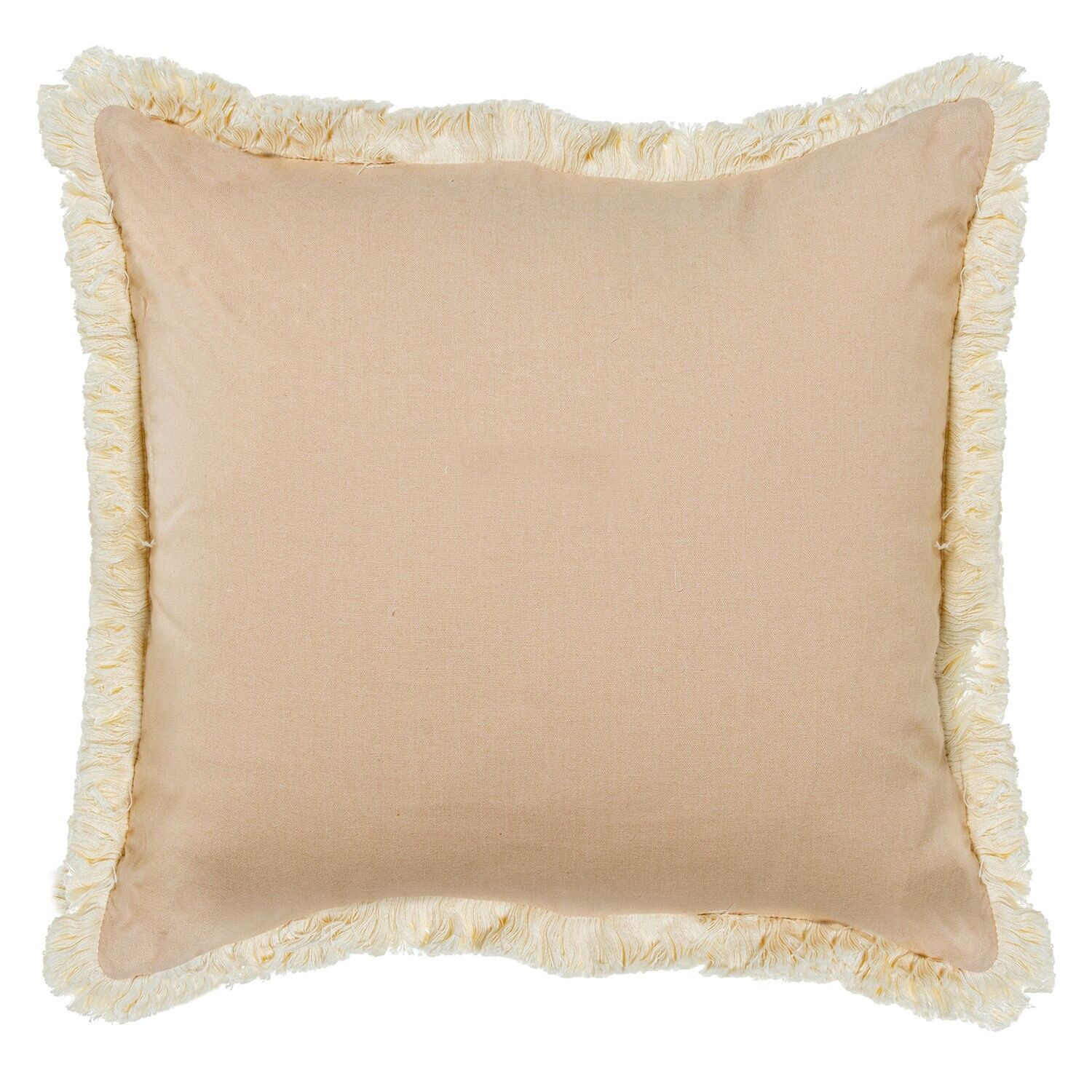 Kissen 45x45cm creme 35% Polyester 35% Baumwolle 30% Leinen 45x45cm, mit Reißverschluss ST50671