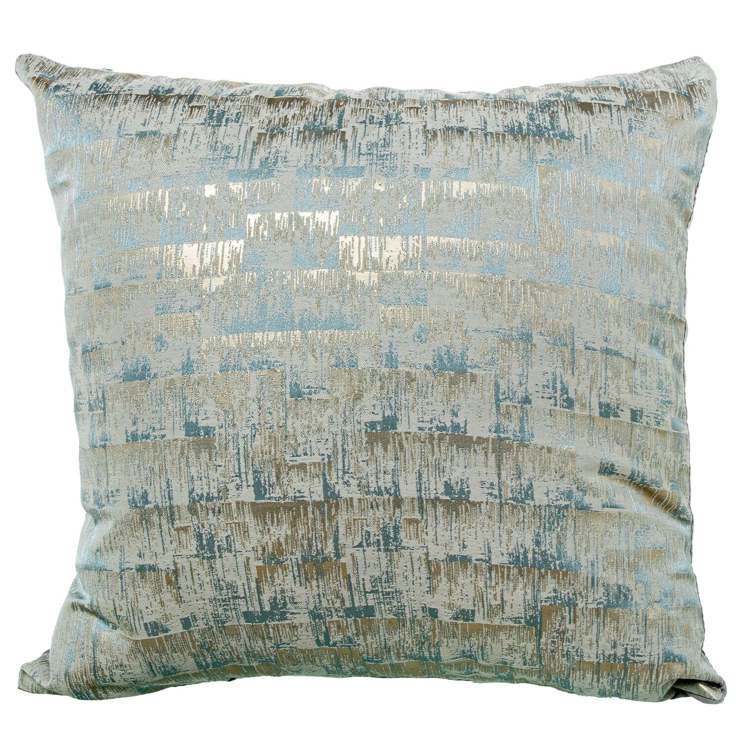 Kissen 43x43cm hellblau 100% Polyester 43x43cm, mit Reißverschluss ST50711