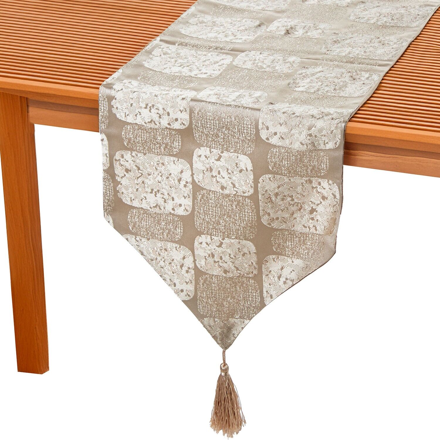 Tischläufer 30x180cm creme 100% Polyester 30x180cm ST50722