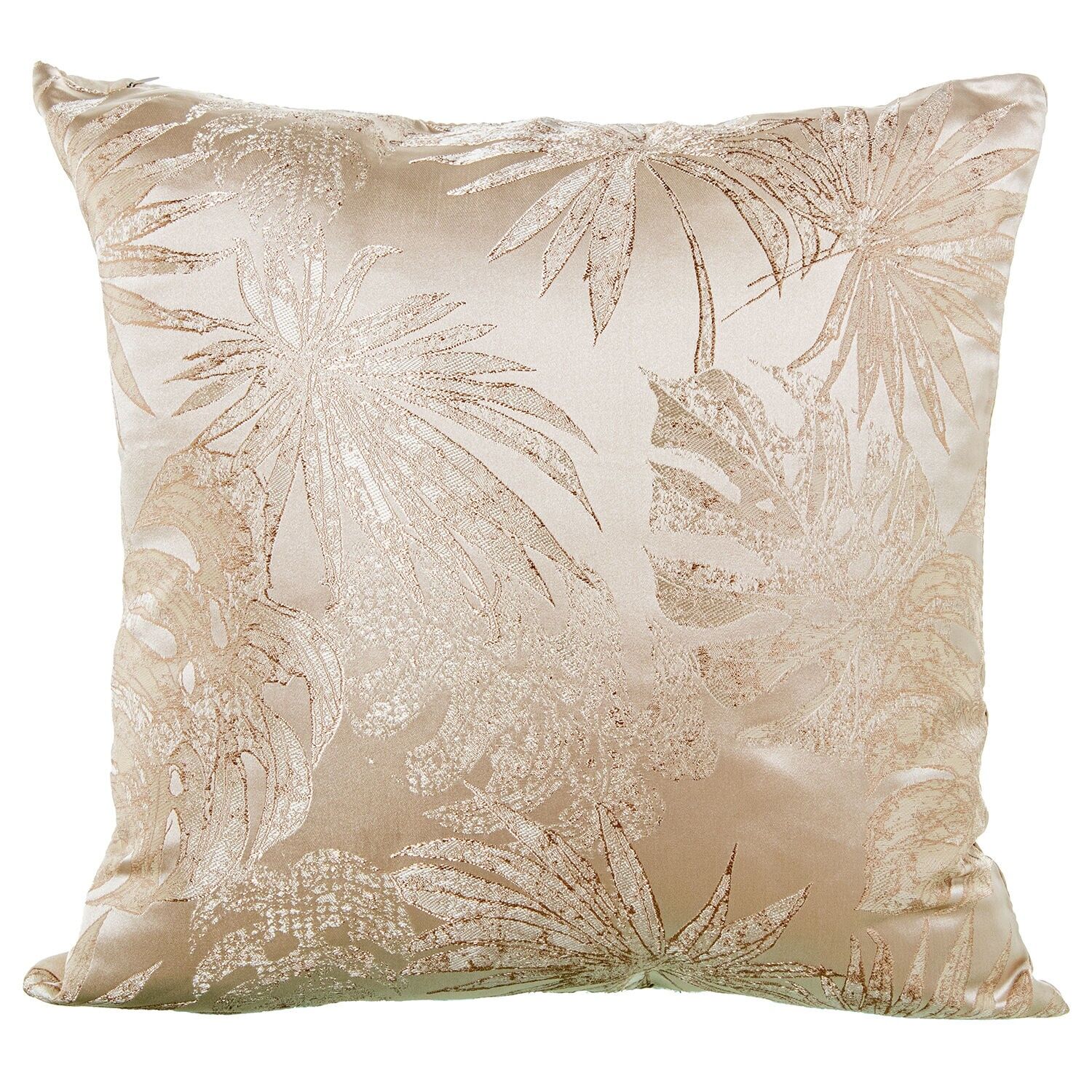 Kissen 45x45cm creme 100% Polyester 45x45cm, mit Reißverschluss ST50726