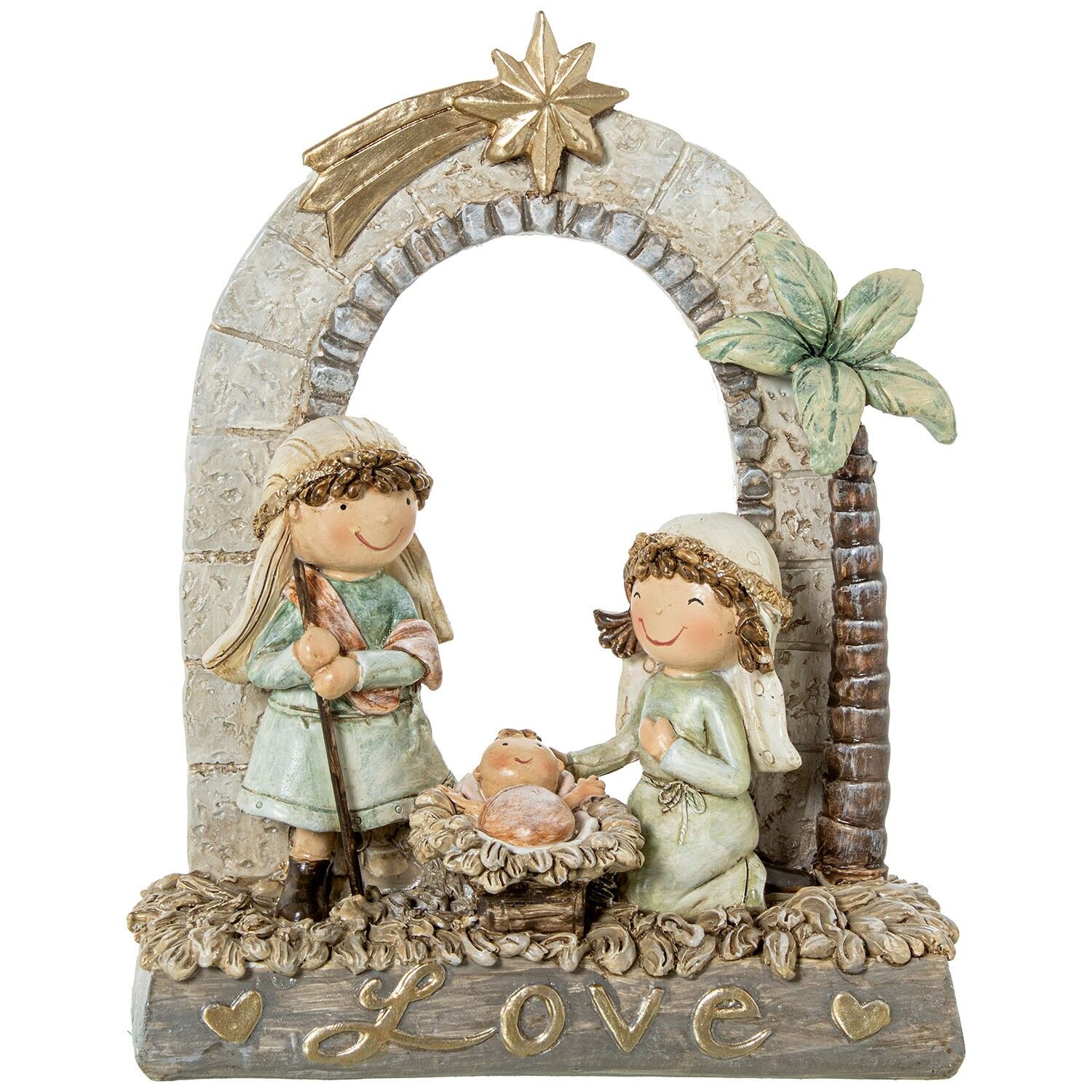 Krippenfigur aus Kunstharz 3x5x17cm ST50823