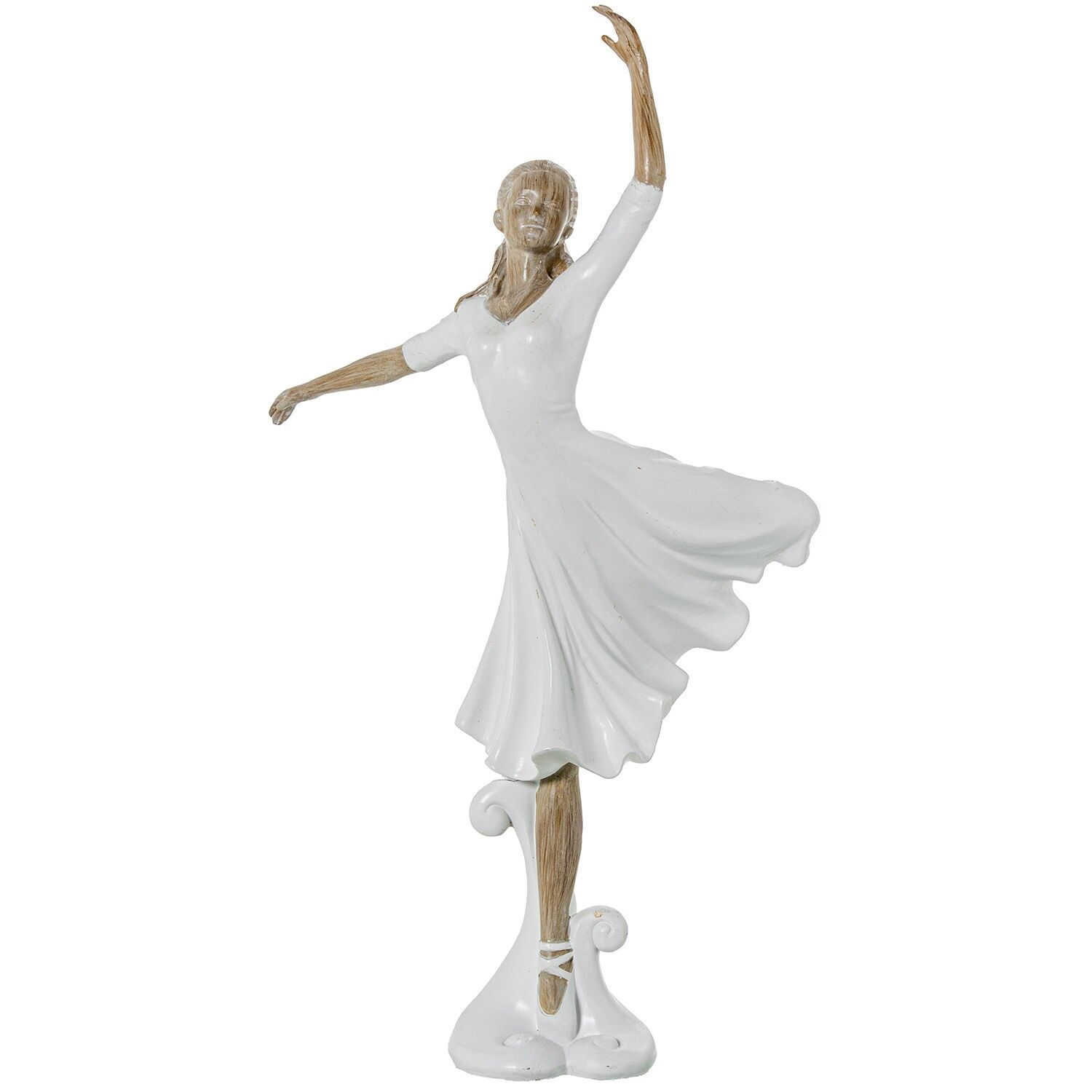 Ballerina-Figur aus Kunstharz, 27 x 11 x 48 cm, ST50837