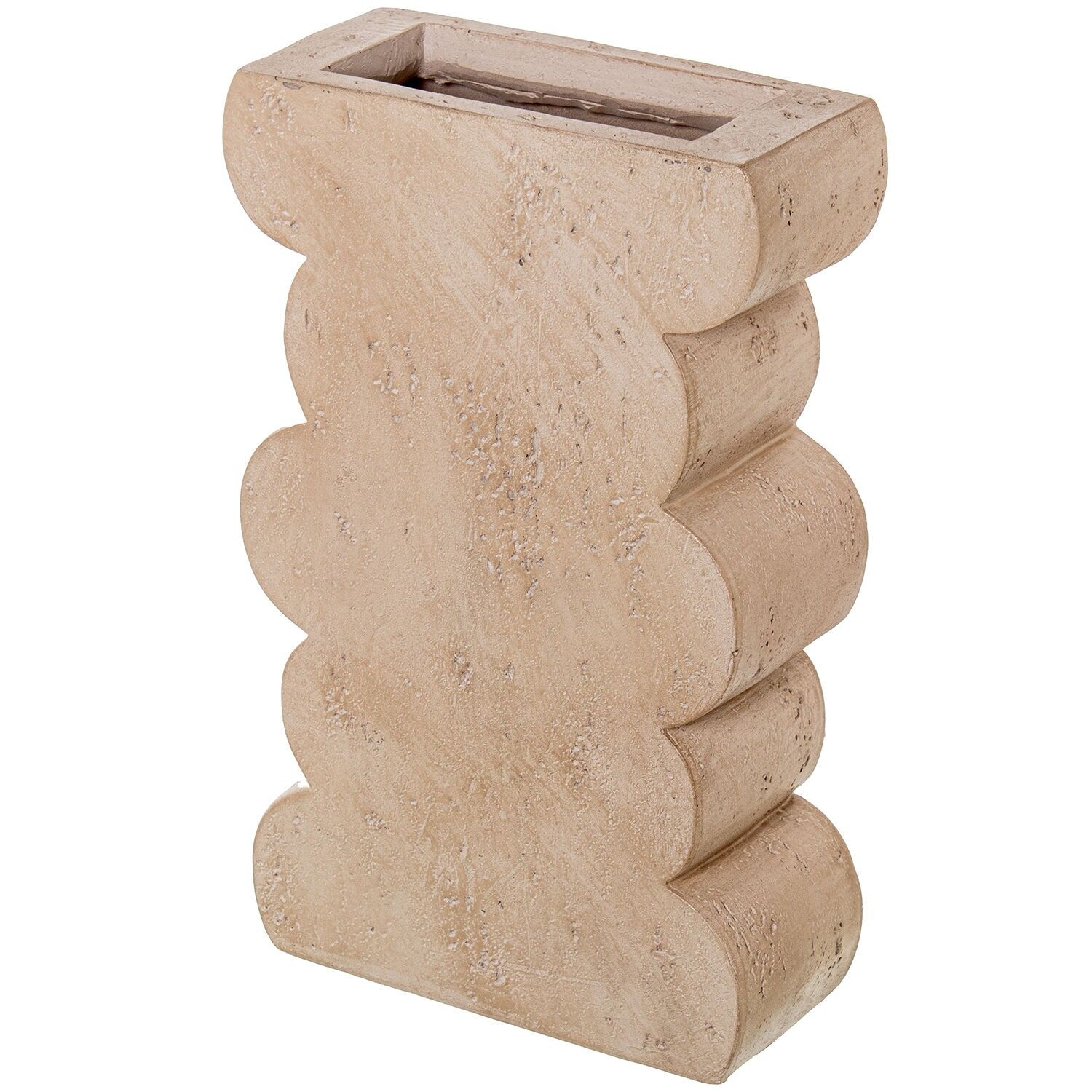 Kunstharzvase 22,5 x 9,5 x 35 cm ST50857