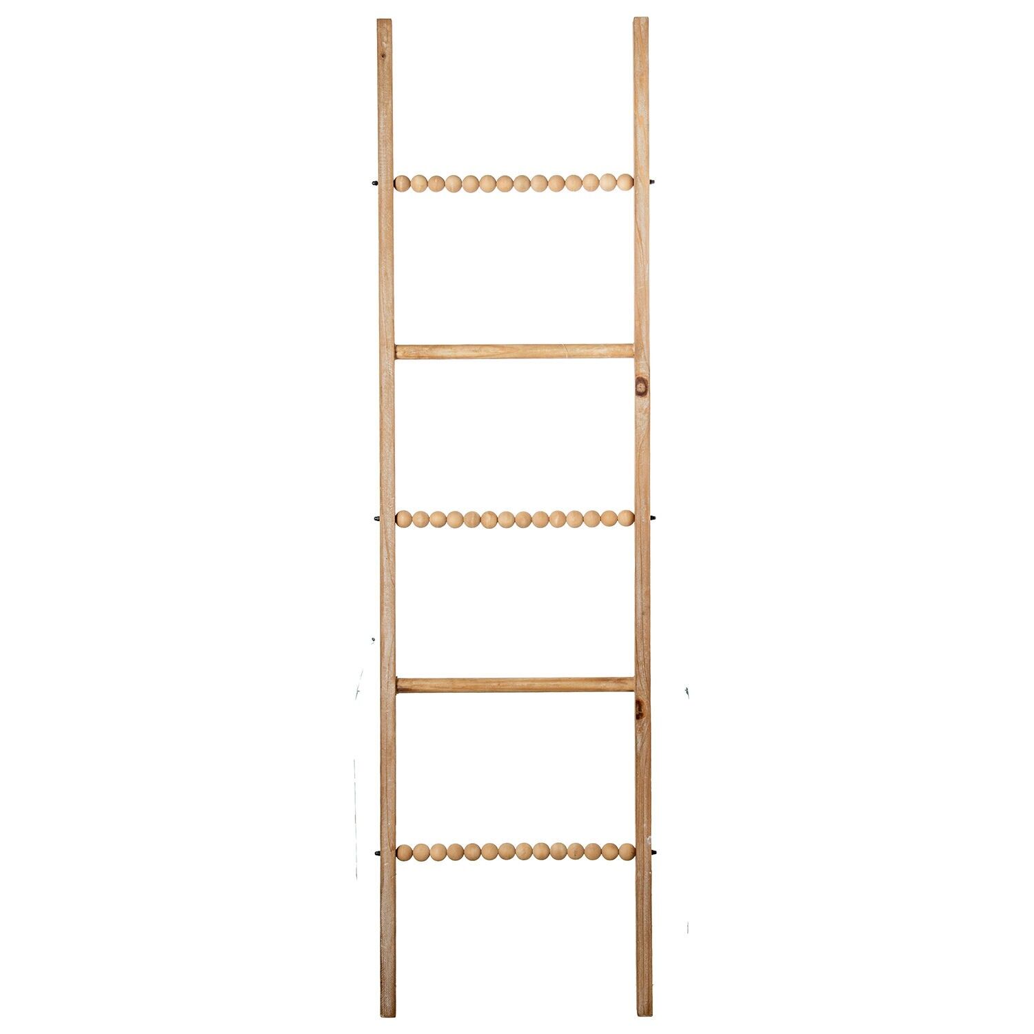 Dekorative Leiter, Naturholz, 43,5 x 4 x 160 cm ST53218