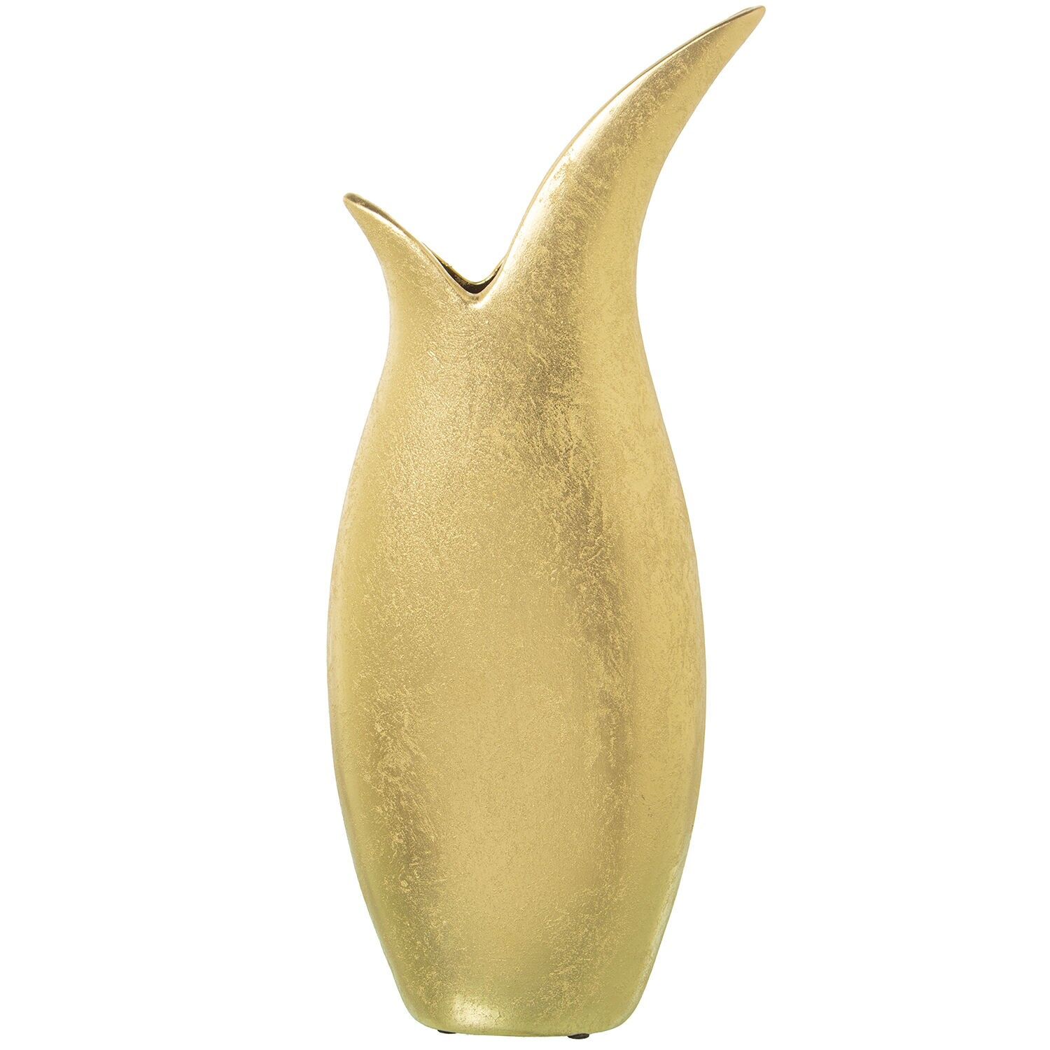 Keramikvase 49 cm gold 29x9x49 cm ST61053