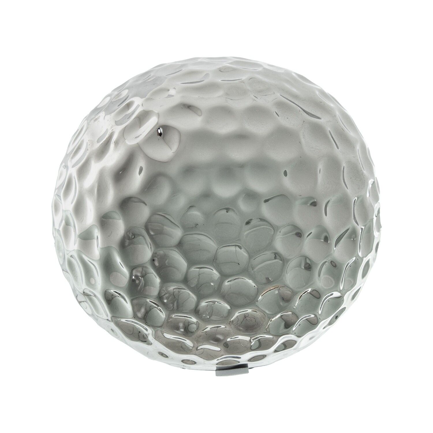 Keramikkugel 10 cm silber 10 cm ST61357