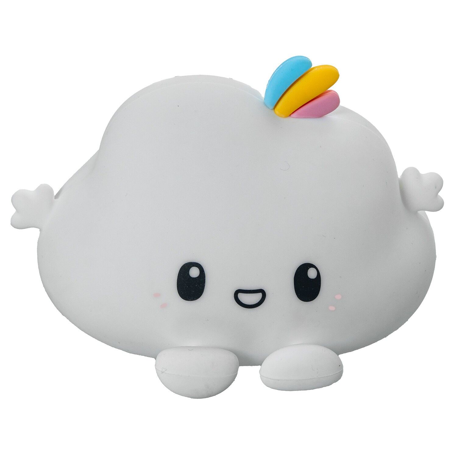 Happy Cloud LED-Nachtlicht, USB-betrieben, 13 x 10 x 8 cm, ABS und Silikon ST61434