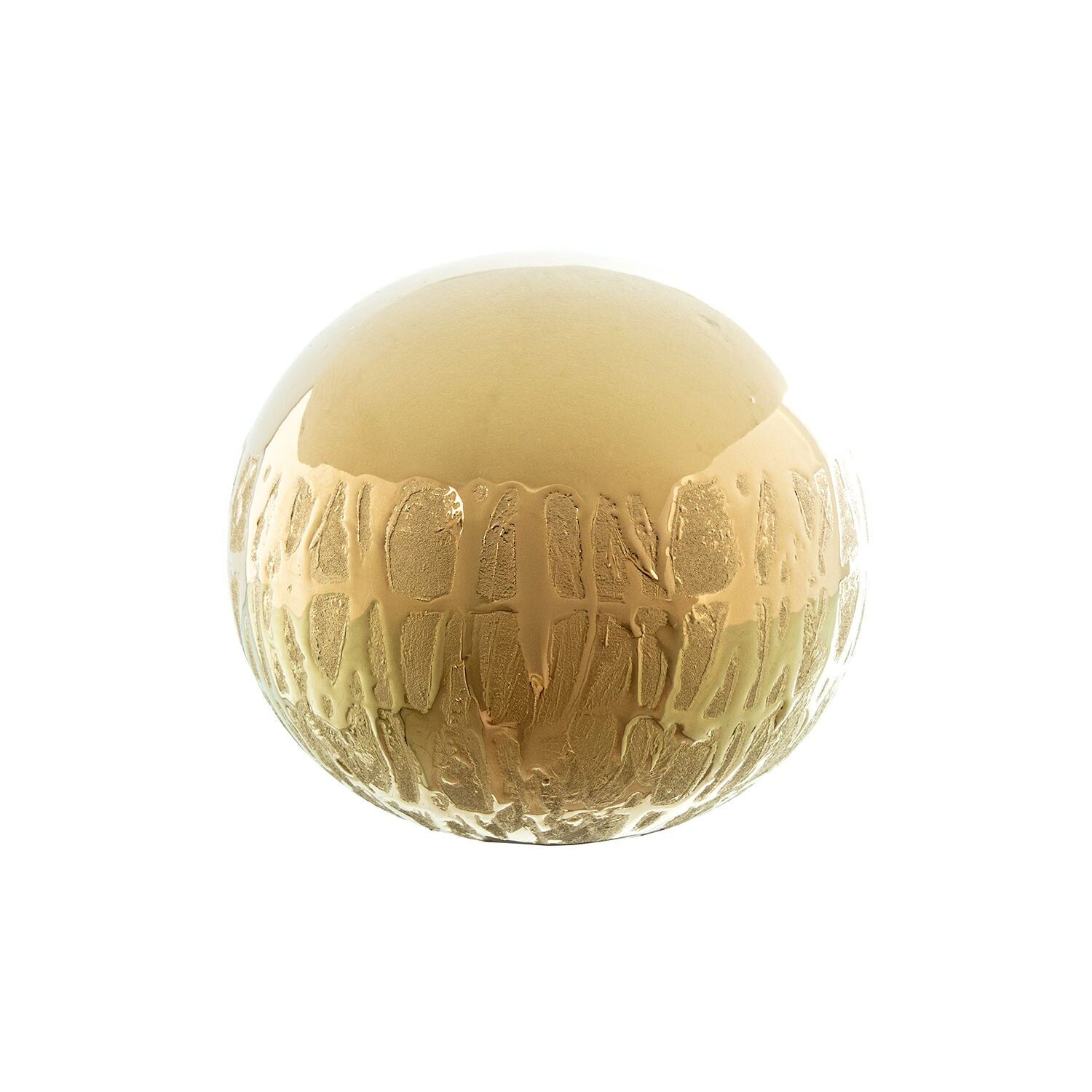 Keramikkugel 10 cm, Gold 10 cm, ST61498