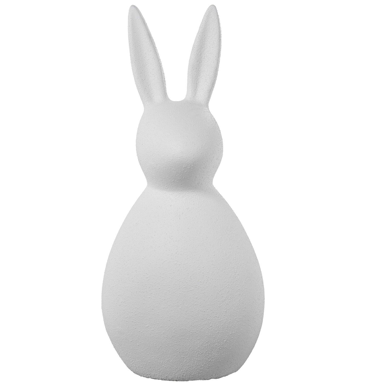 Keramik-Hasenfigur, 50 cm, weiß, 20 x 20 x 50 cm ST61643