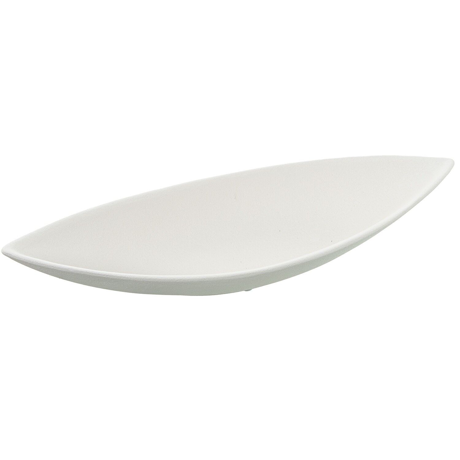 Cremefarbene Keramikmitte 39x13x7,5cm ST61669