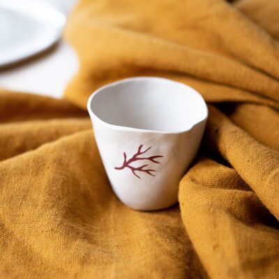 Tasse café rouge