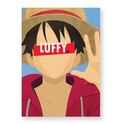 Póster Luffy - 30X40 cm