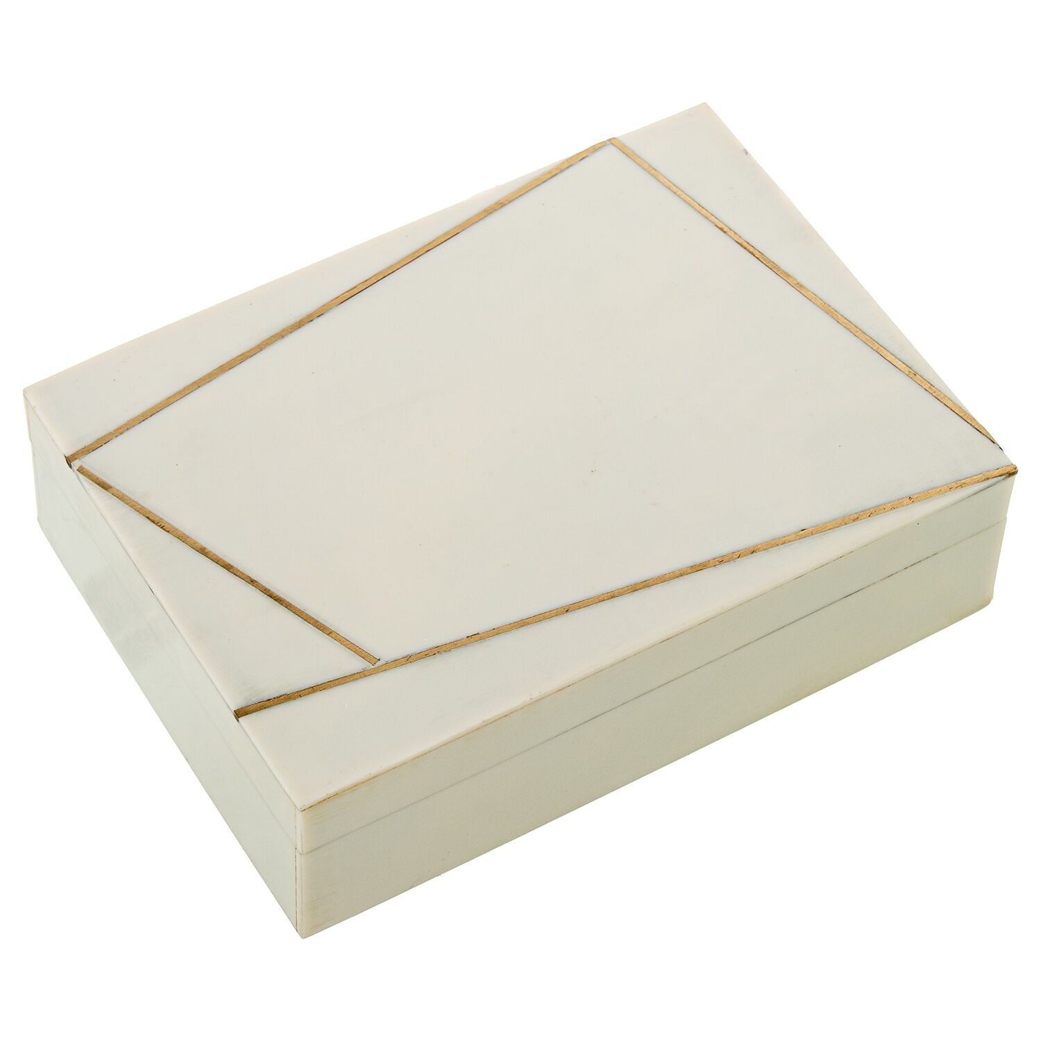 Harzbox, knochenförmig mit Holzsockel 18x5x13cm ST62605