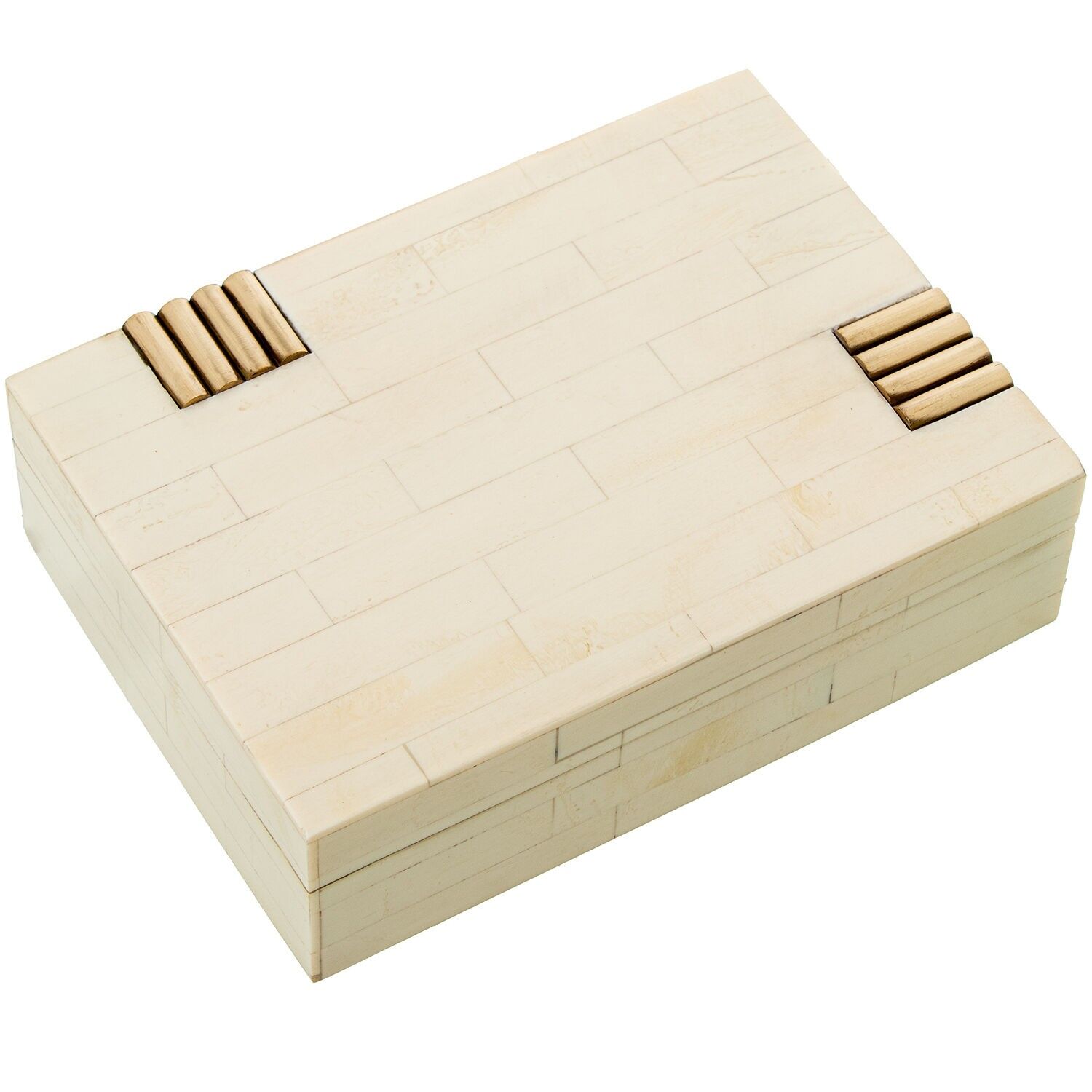Harzbox, knochenförmig mit Holzsockel 18x5x13cm ST62629