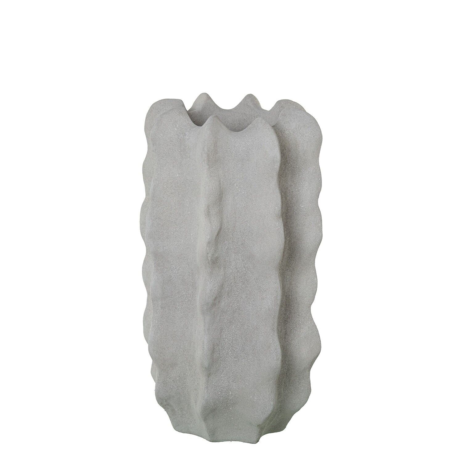 Keramik-Pflanzgefäß 60 cm, sandgrau, 35 x 60 cm, hohl: 15 x 15 cm, ST63338