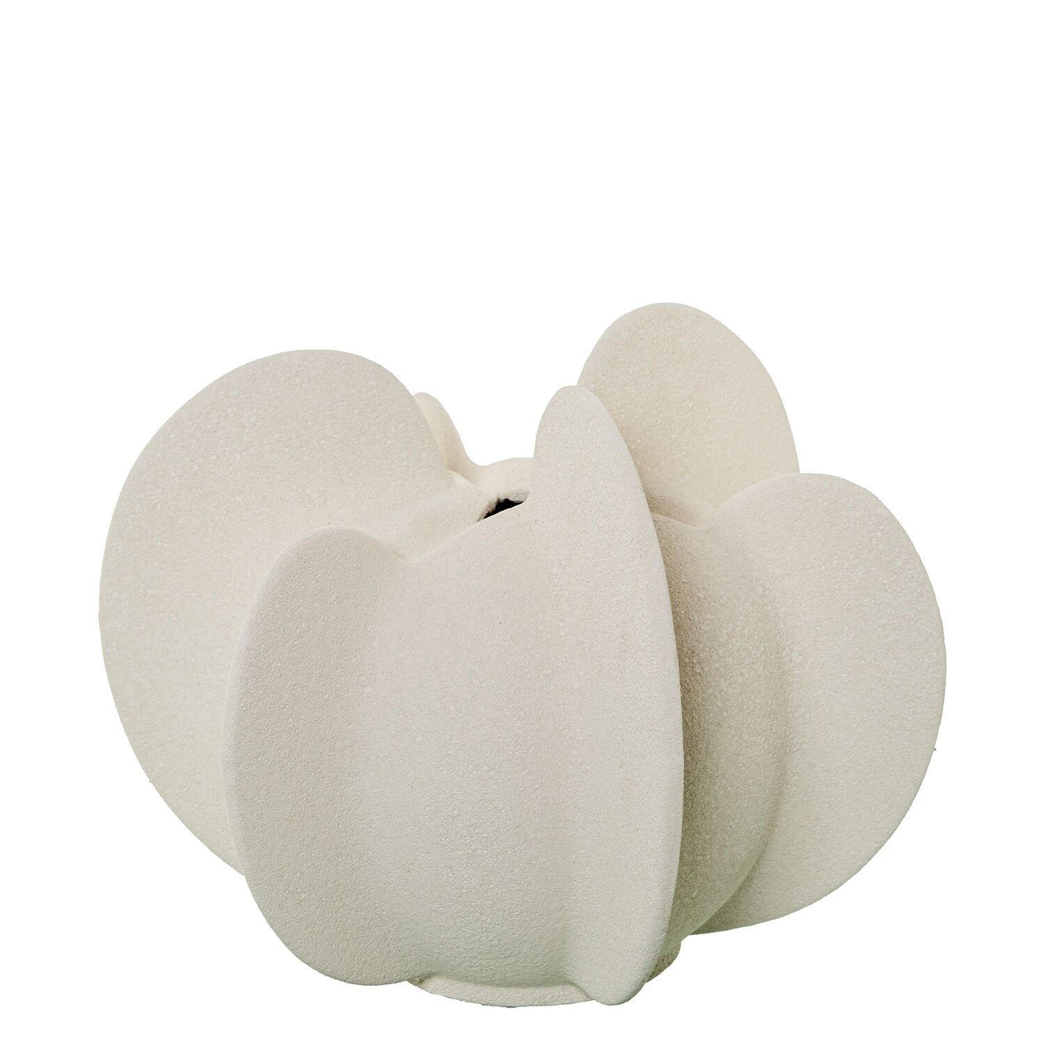 Keramikvase 30 cm sandbeige 30x30 cm ST63332