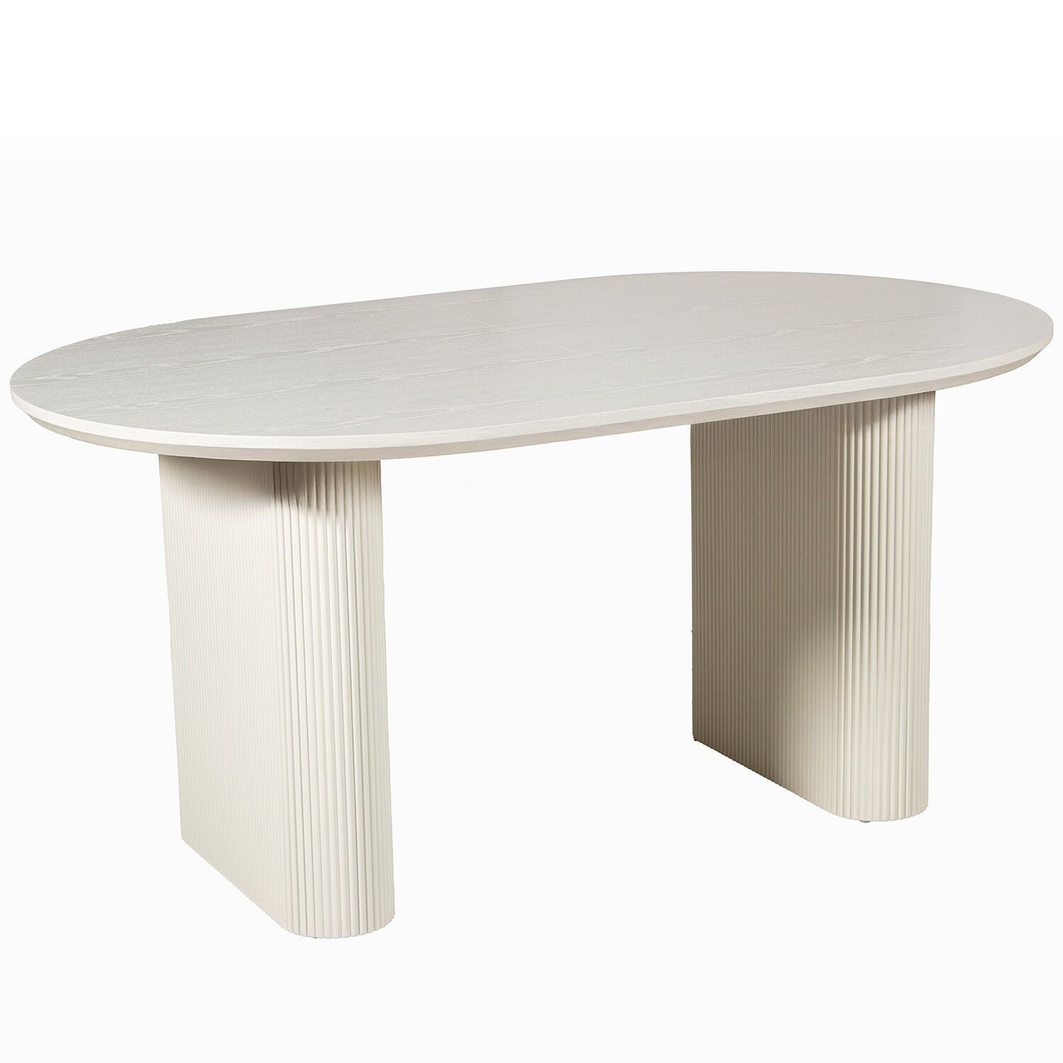 Ausziehbarer Esstisch aus Holz, beige, 95084 (160-200)x100x76cm ST68484