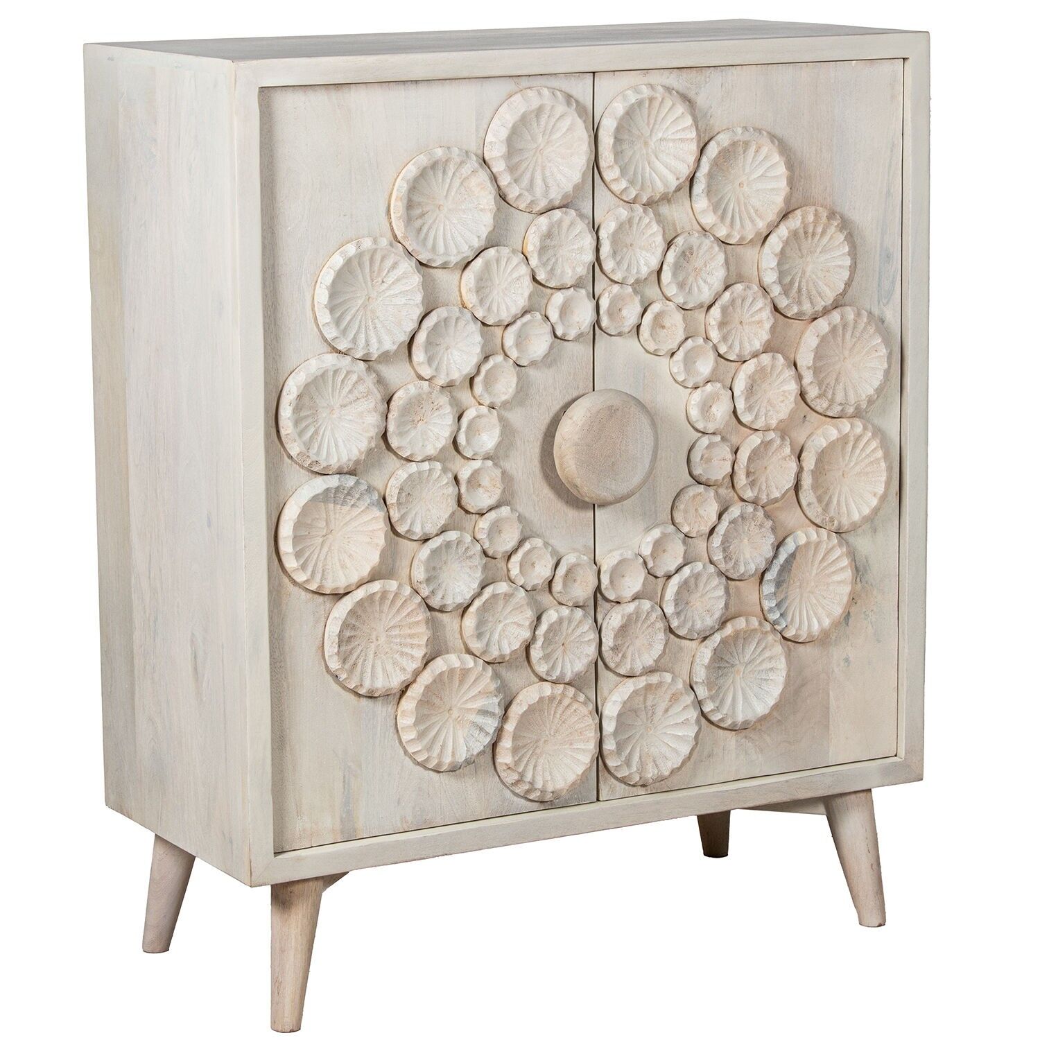 Sideboard aus Mangoholz, 89 x 42 x 105 cm, ST68495