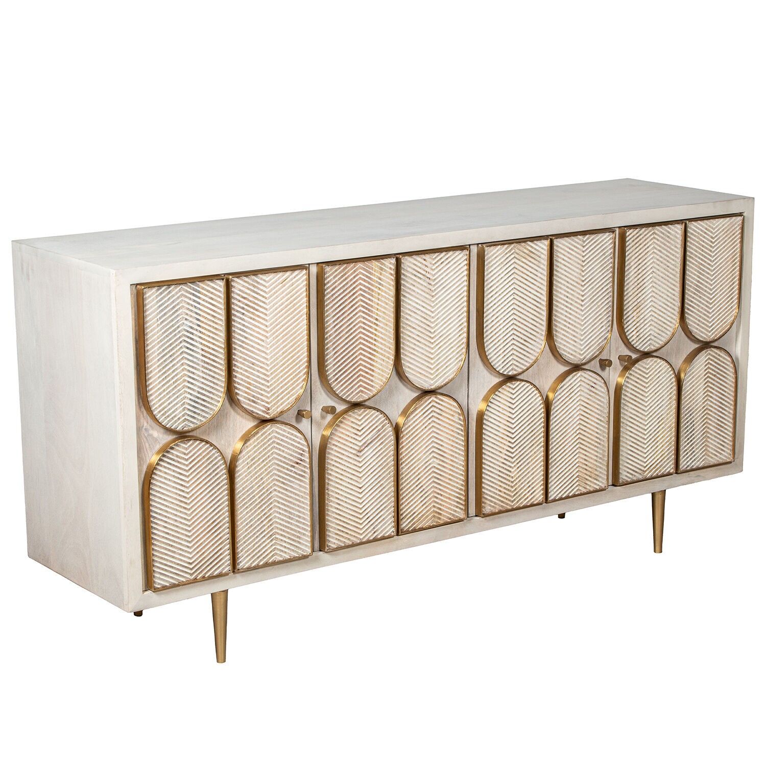 Mango wood sideboard 152x42x76 cm ST68498