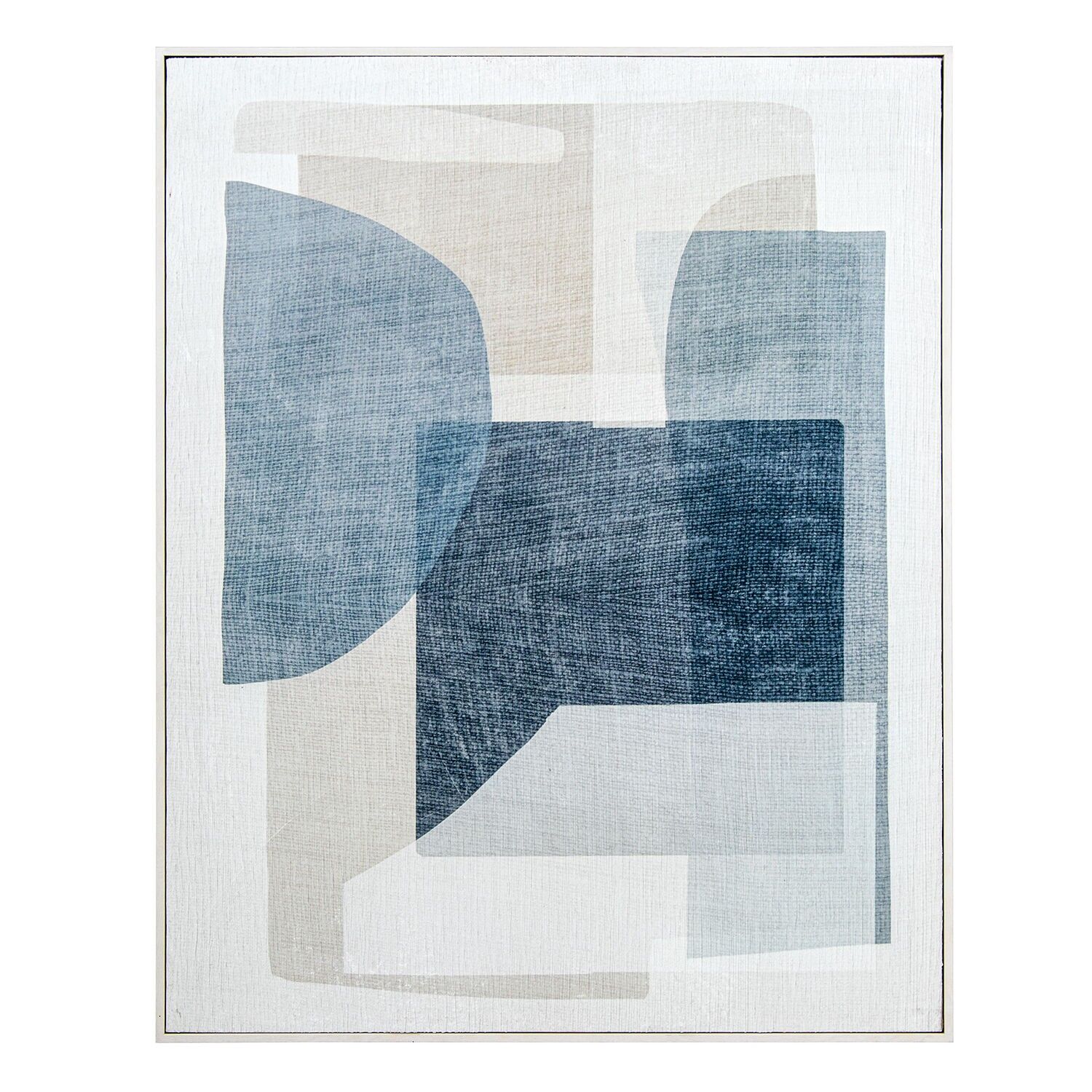 Abstraktes Leinwandbild, 80 x 100 cm, Rahmen 80 x 4 x 100 cm, ST69239