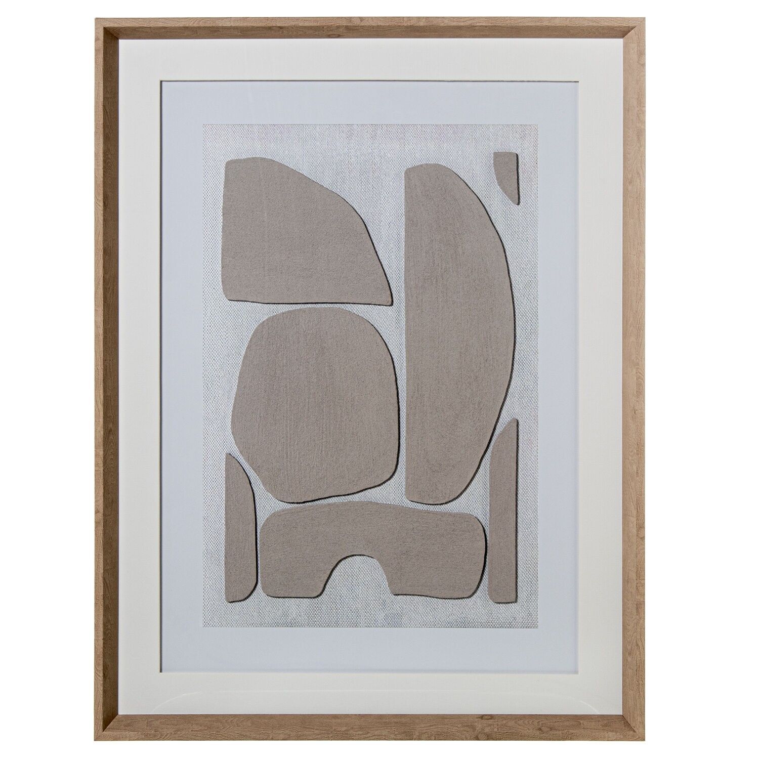 Abstraktes Leinwandbild, 60 x 80 cm, Rahmen 60 x 5 x 80 cm, ST69330